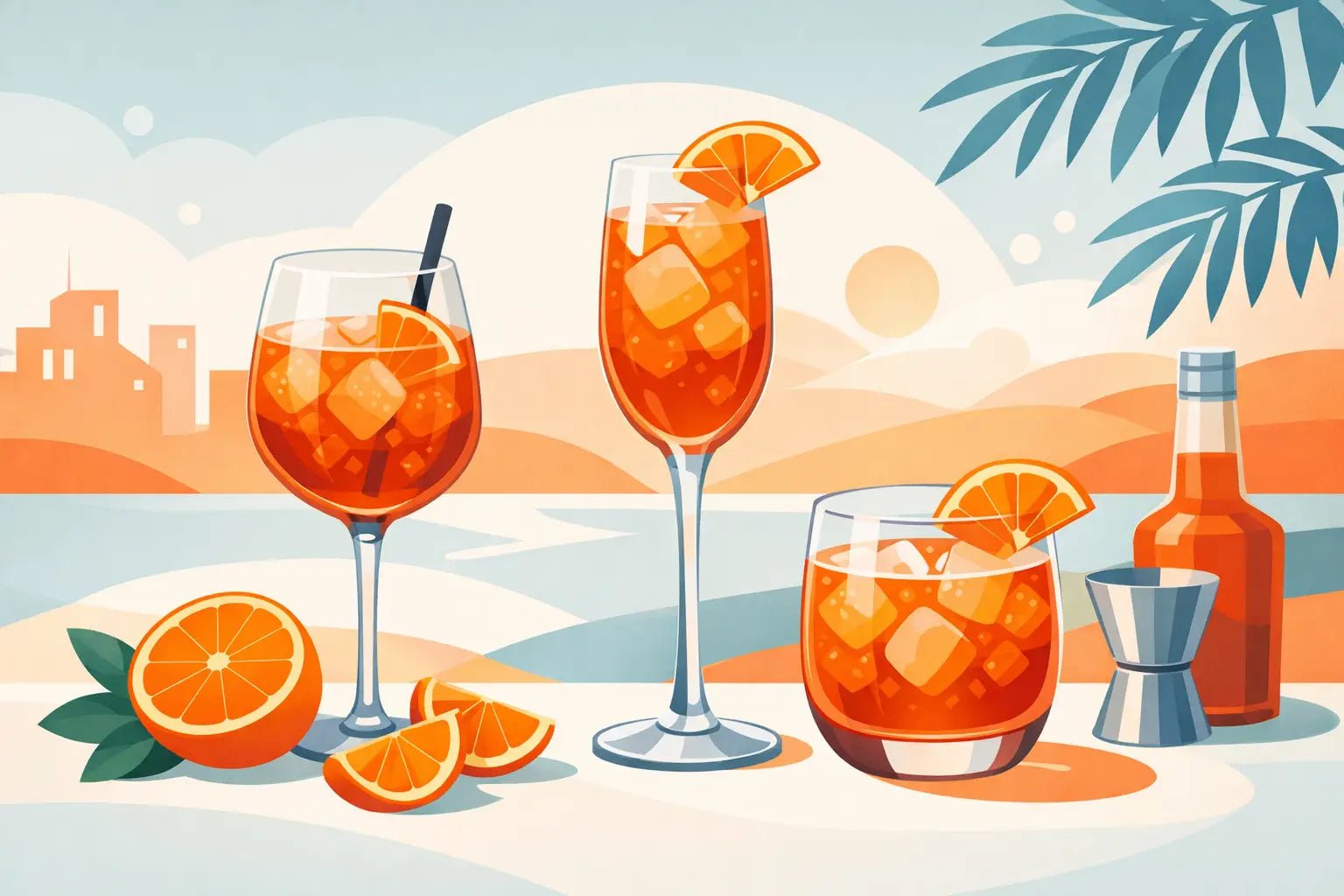Het beste glas voor aperol spritz kiezen - Glazen.nl