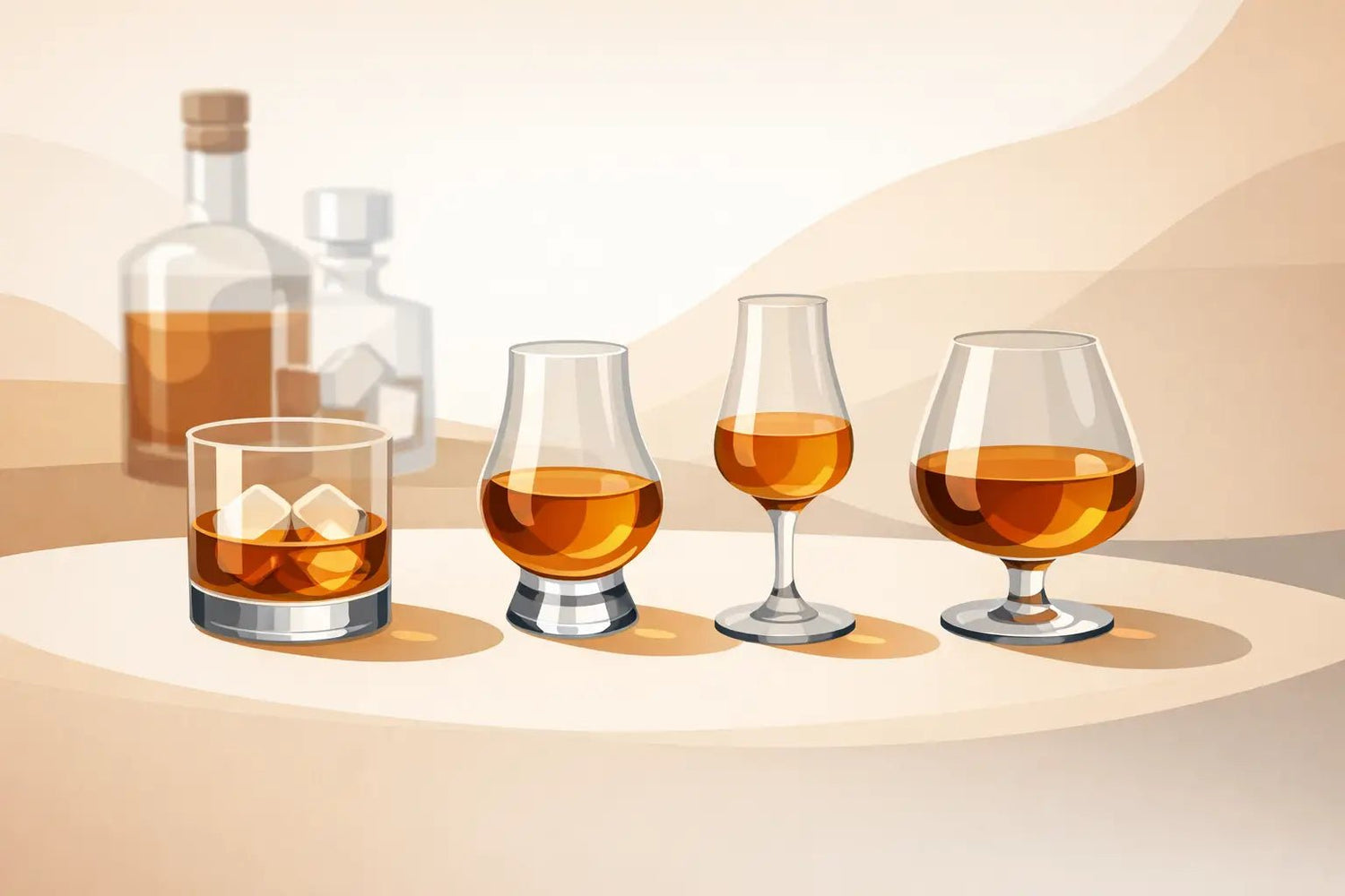 Glazen voor whisky proeverij kiezen - Glazen.nl