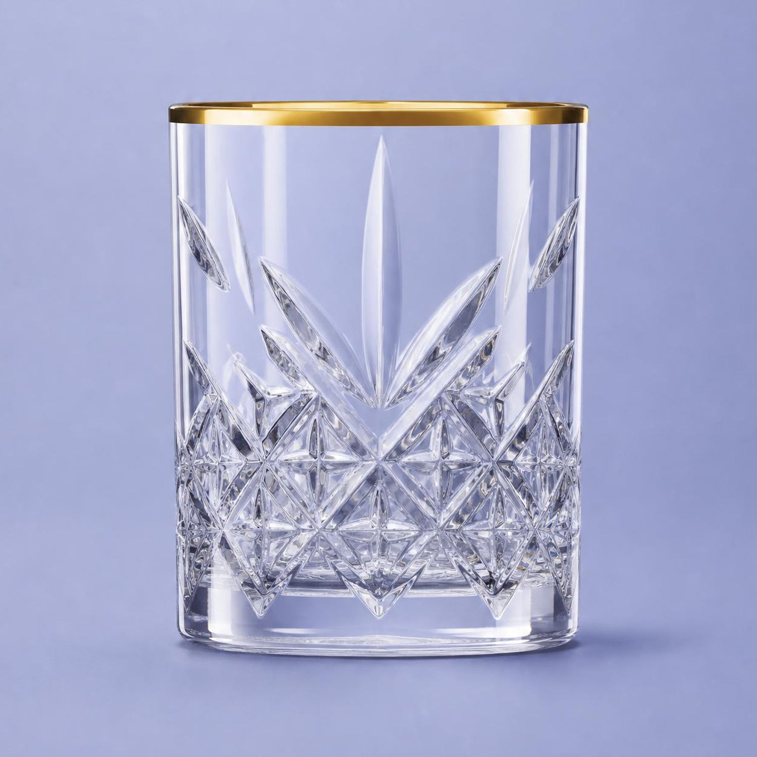Pasabahce Timeless Borrelglas 6,2 Cl Gouden Rand - 4 Stuks - Glazen.nl