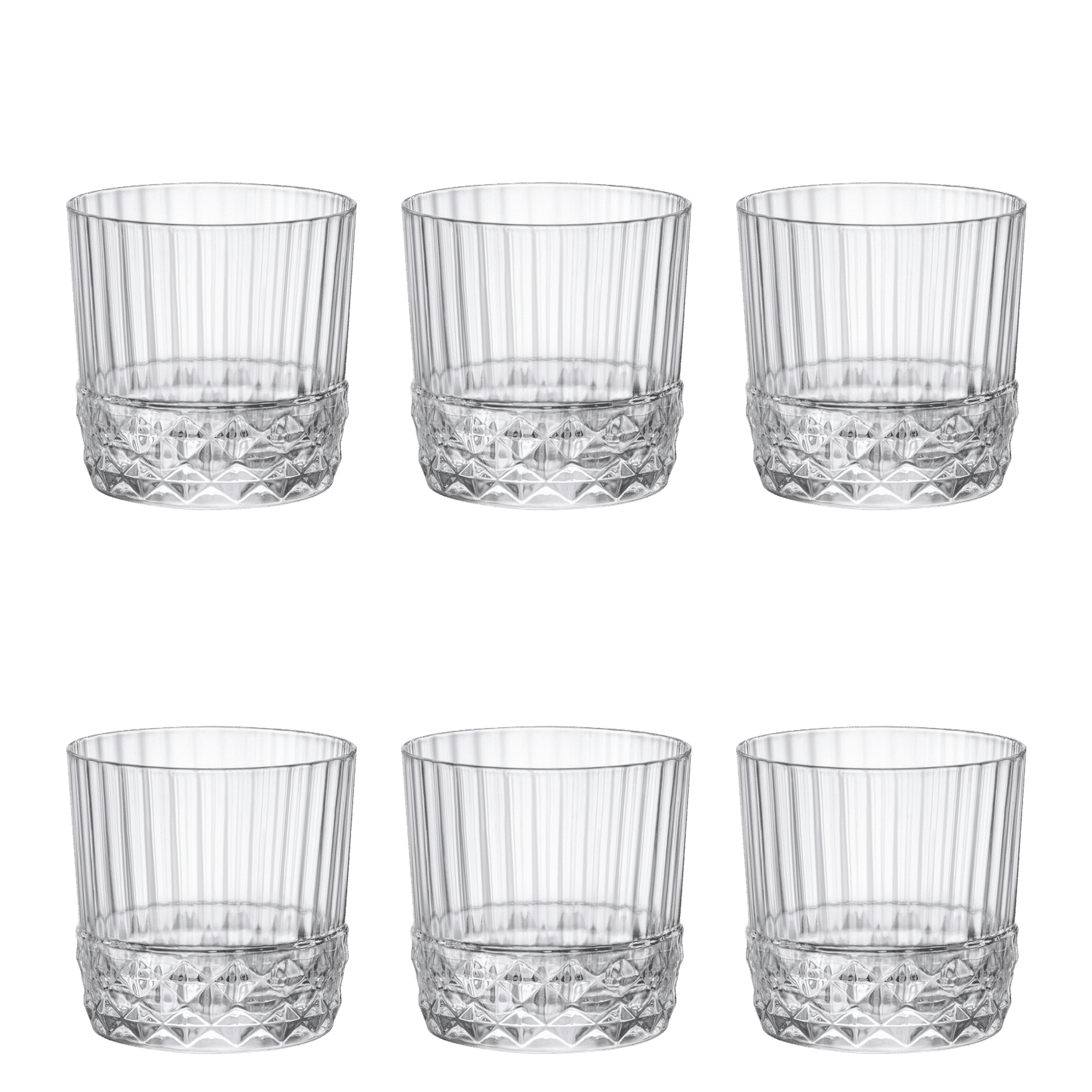 Bormioli Rocco America'20S Tumbler 37 Cl - 6 Stuks - Glazen.nl