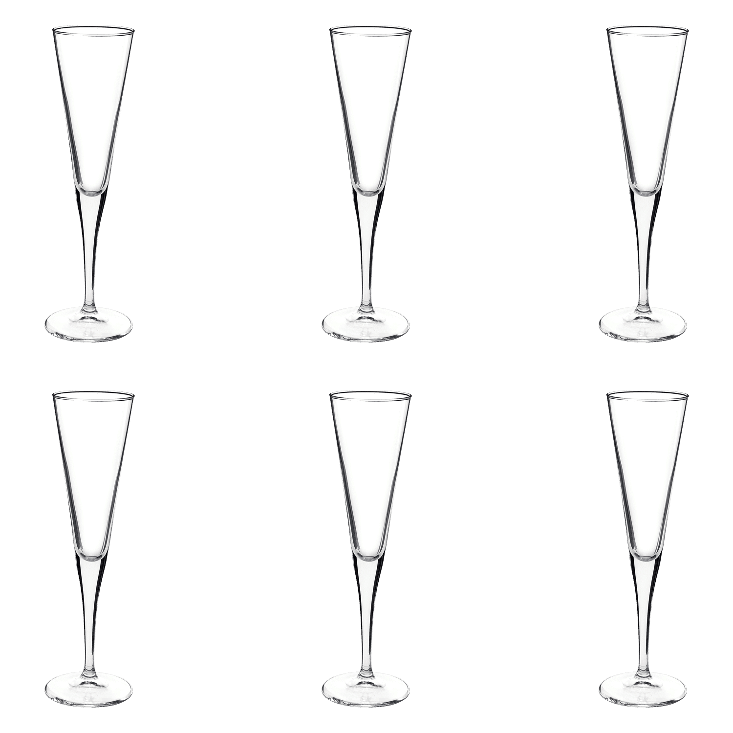 Bormioli Rocco Ypsilon Champagneglas / Flute 16 Cl - 6 Stuks - Glazen.nl