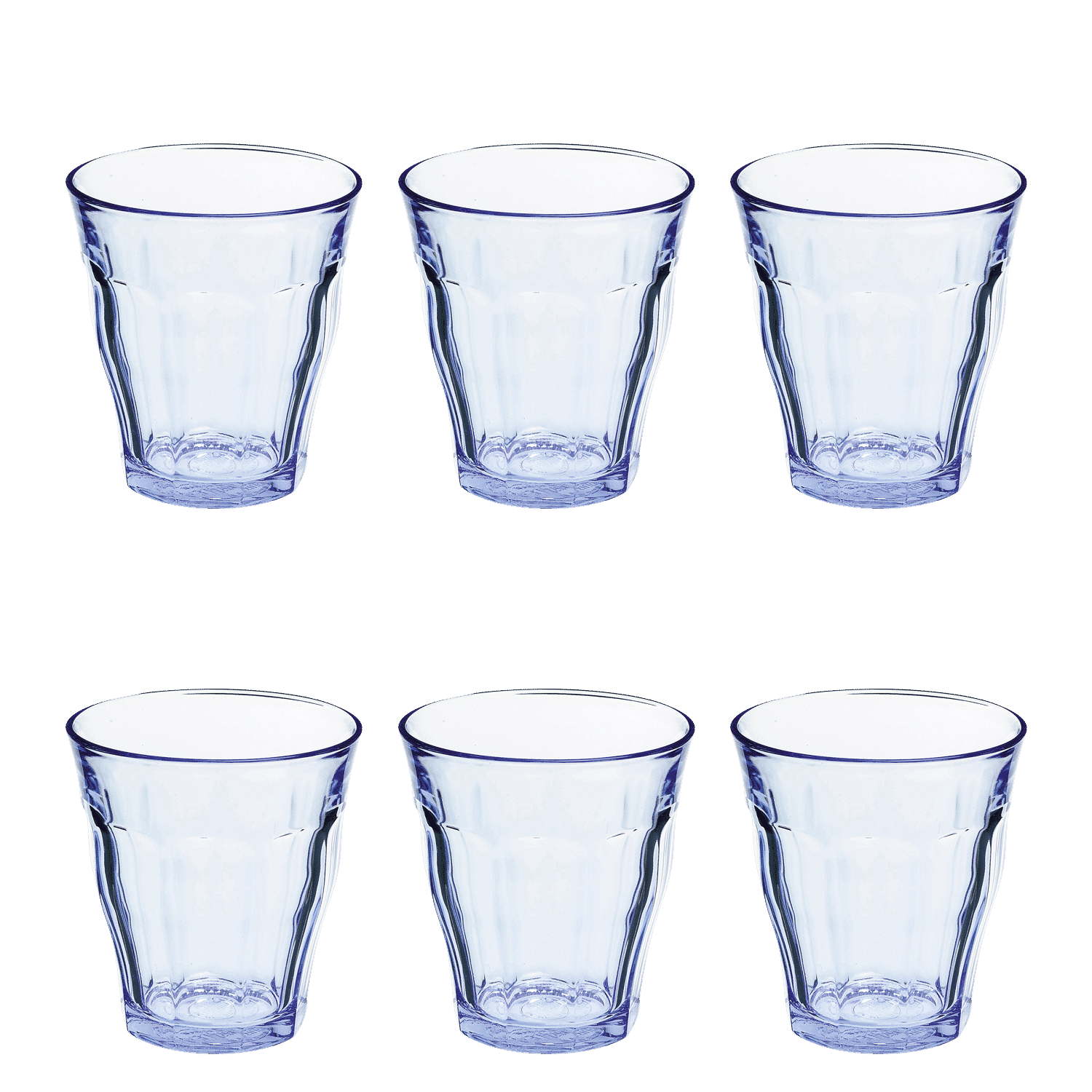 Duralex Picardie Tumbler 22 Cl Marine - 6 Stuks - Glazen.nl