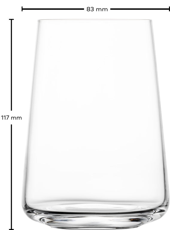 Schott Zwiesel MioVino tumbler polyvalent 42,5 Cl avec trait de mesure - 4 pièces