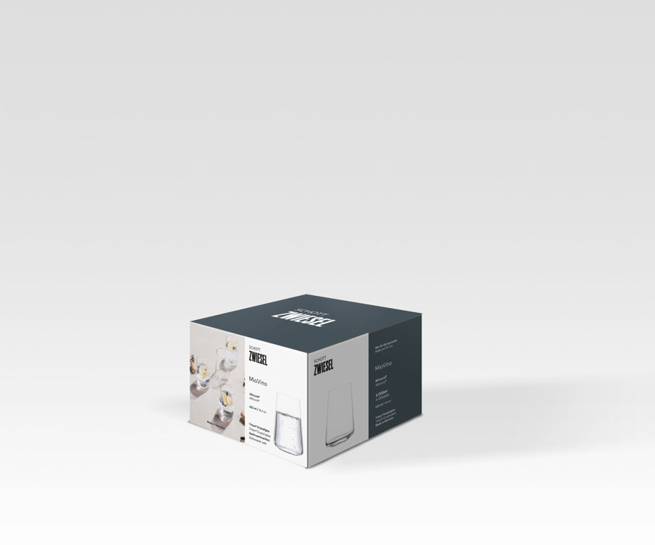 Schott Zwiesel MioVino tumbler polyvalent 42,5 Cl avec trait de mesure - 4 pièces