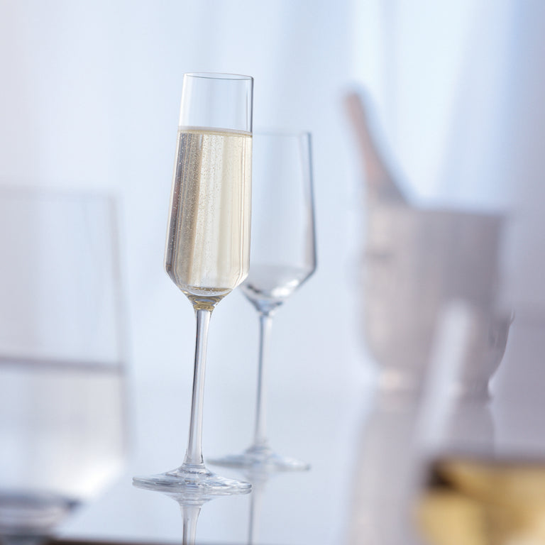 Zwiesel Glas Belfesta verre à champagne 21,5 Cl avec point de pétillement - 6 pièces