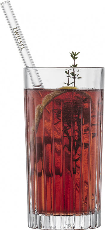 Schott Zwiesel Pailles en verre avec logo 21 Cm - 5 pièces