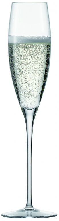 Zwiesel Glas Enoteca Flûte à champagne 21,4 Cl avec point de perlage en coffret cadeau - 2 pièces
