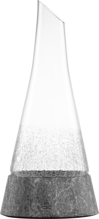Zwiesel Glas Symbiosis carafe à décanter 75 Cl avec pied en pierre