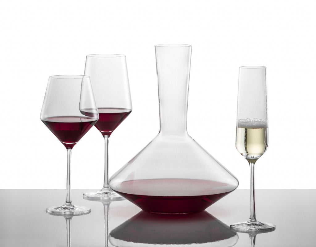 Zwiesel Glas Pure verre à champagne 21,5 Cl avec point de pétillement, en coffret cadeau - 2 pièces