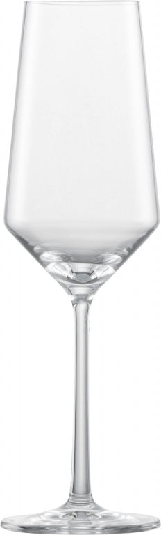 Zwiesel Glas Pure verre à champagne 29,7 Cl avec point de nucléation dans un coffret cadeau - 2 pièces