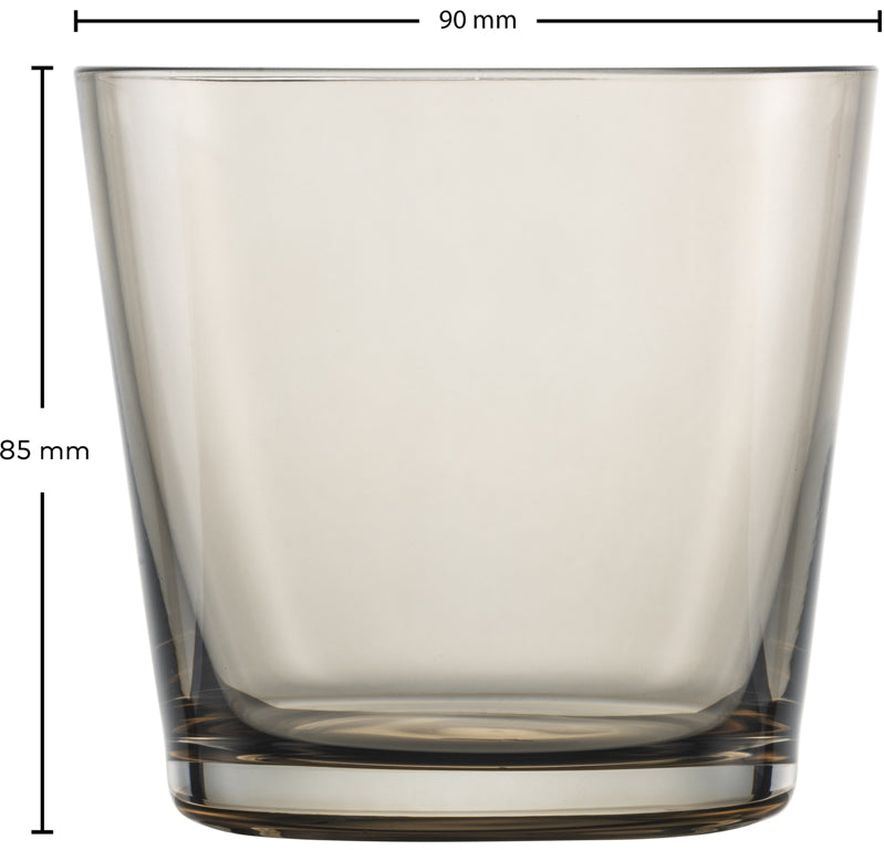 Zwiesel Glas Together verre à eau 36,7 Cl taupe - 4 pièces