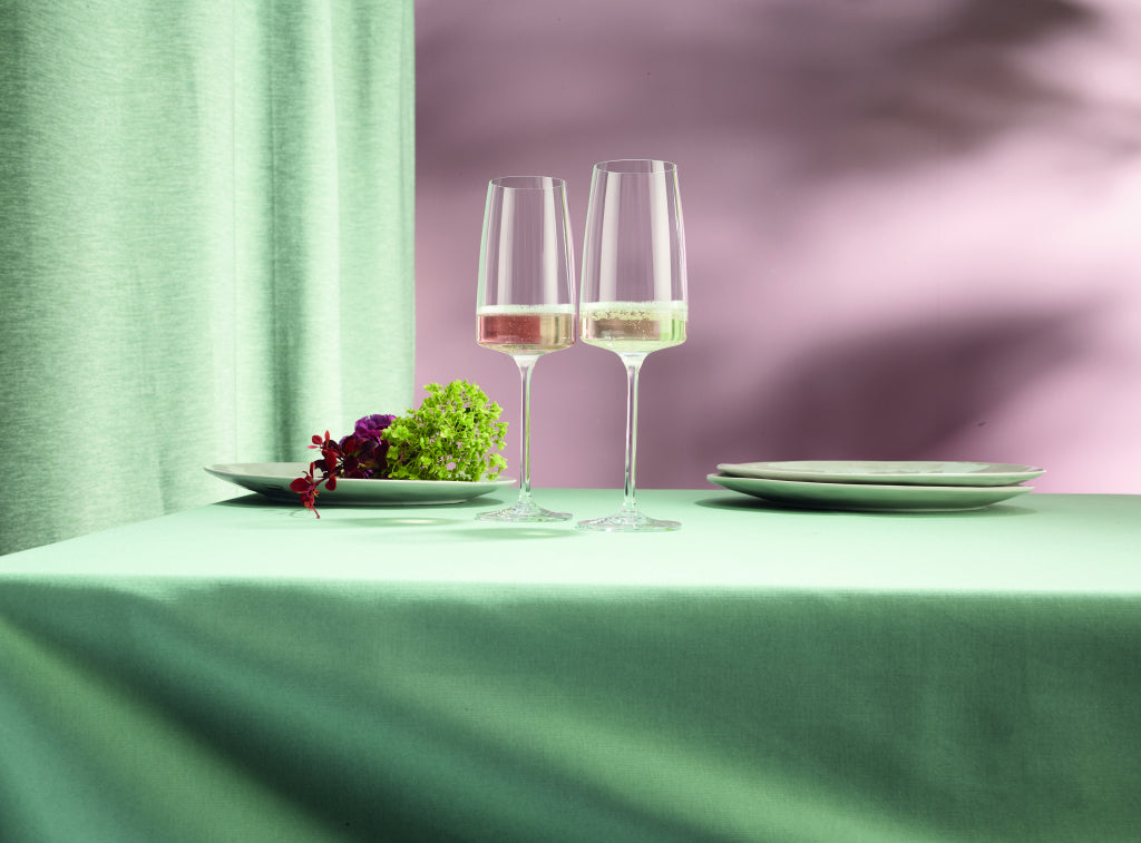 Zwiesel Glas Vivid Senses verre à champagne Light & Fresh 38,8 Cl en coffret cadeau - 2 pièces