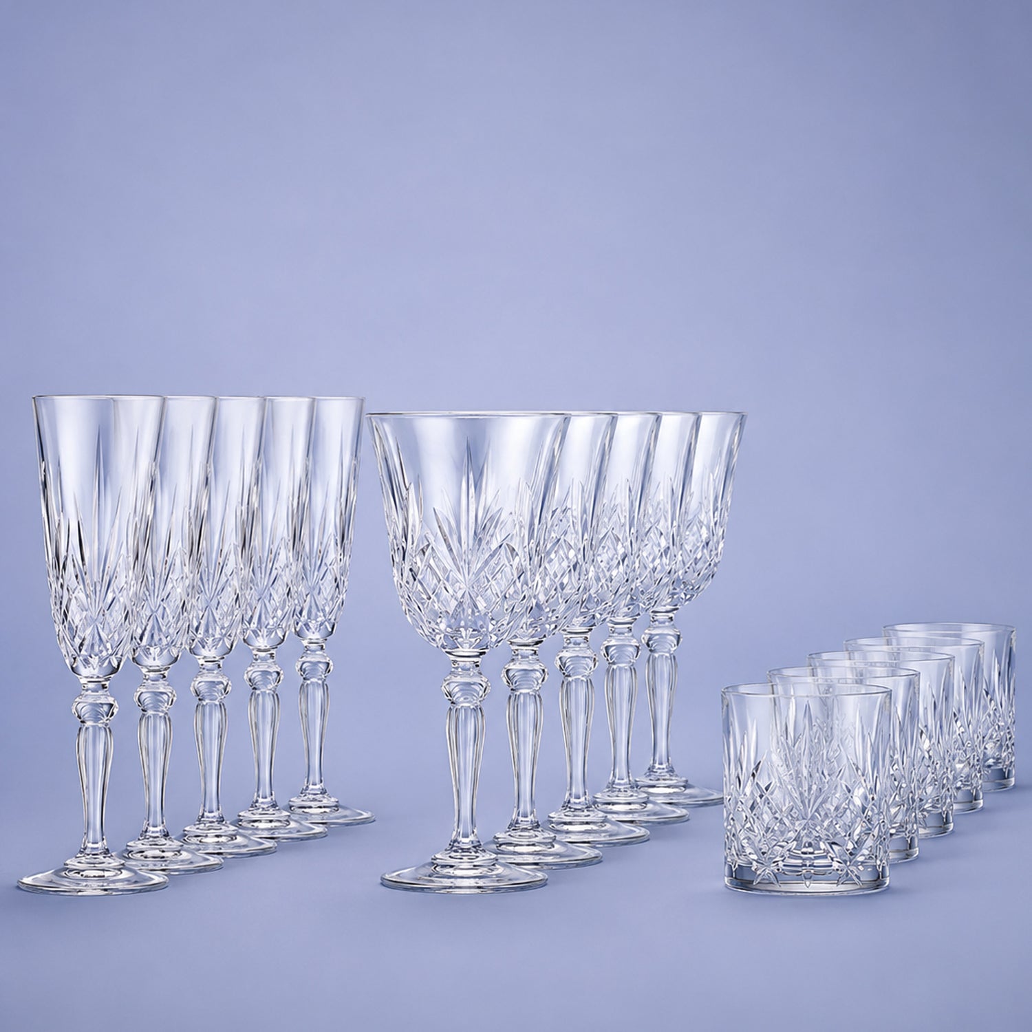 RCR Opera Glazenset 18-Delig (Wijnglazen Champagneglazen - Tumblers) - Glazen.nl