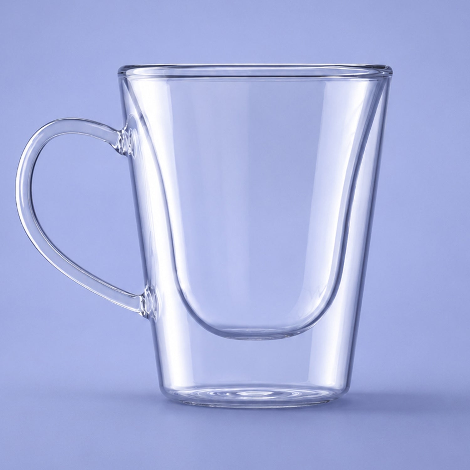 Luigi Bormioli Thermic Glass Koffieglas 29,5 Cl Met Oor - 2 Stuks - Glazen.nl