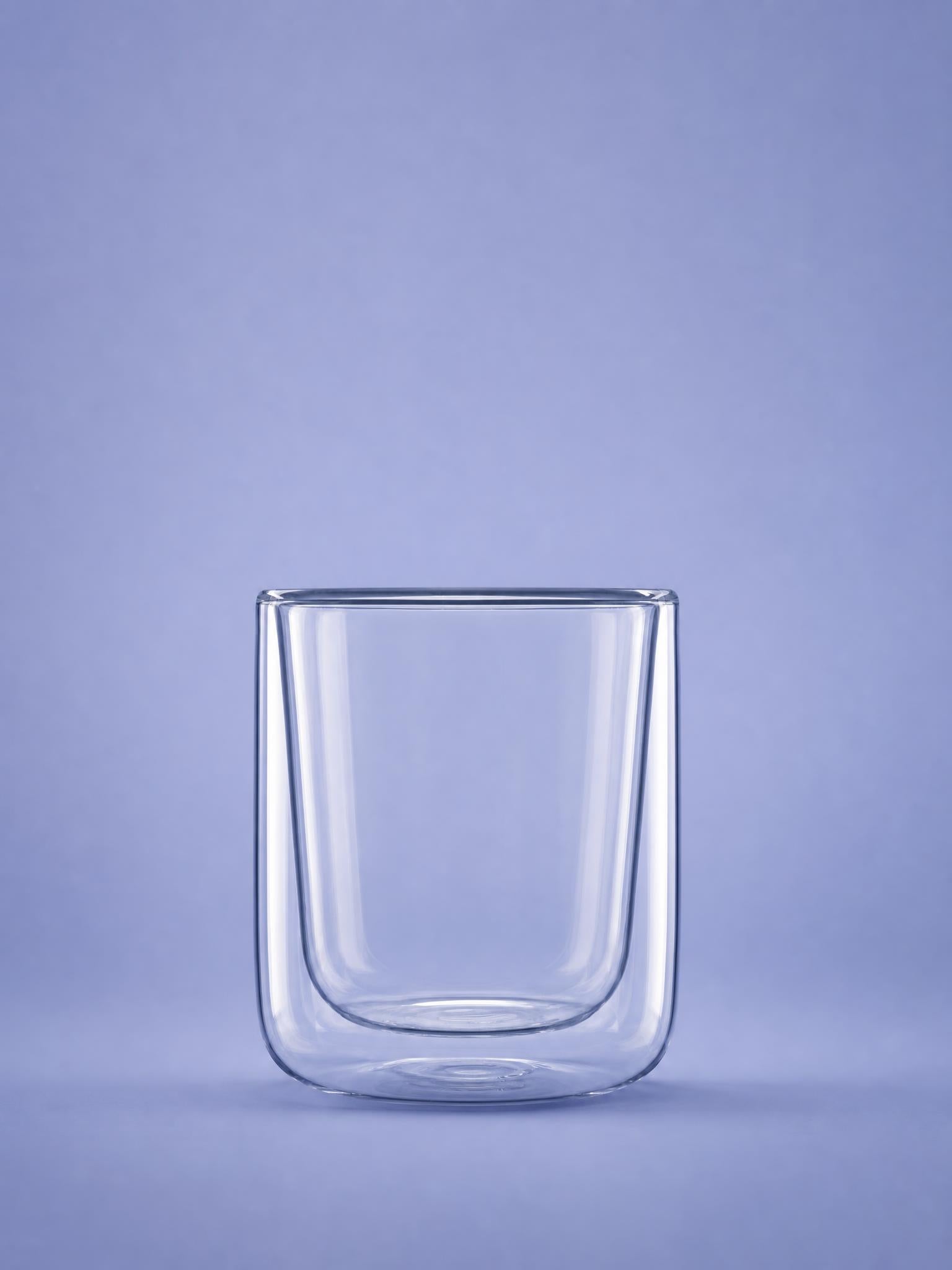 Luigi Bormioli Thermic Glass Verre à café 11 cl Cylindrique - 2 pièces