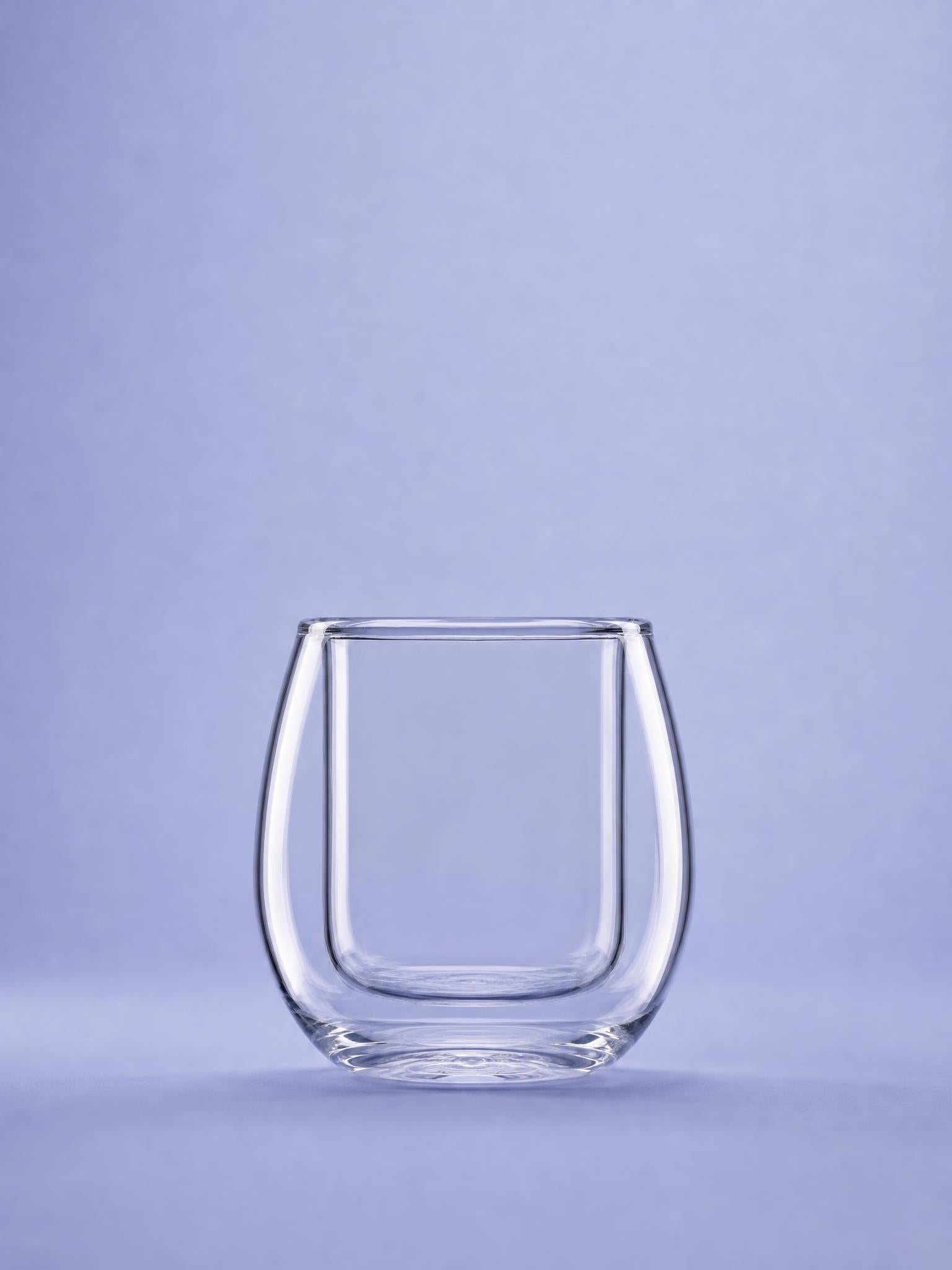 Luigi Bormioli Thermic Glass Verre à Café 11,5 Cl Ametista - Lot de 2