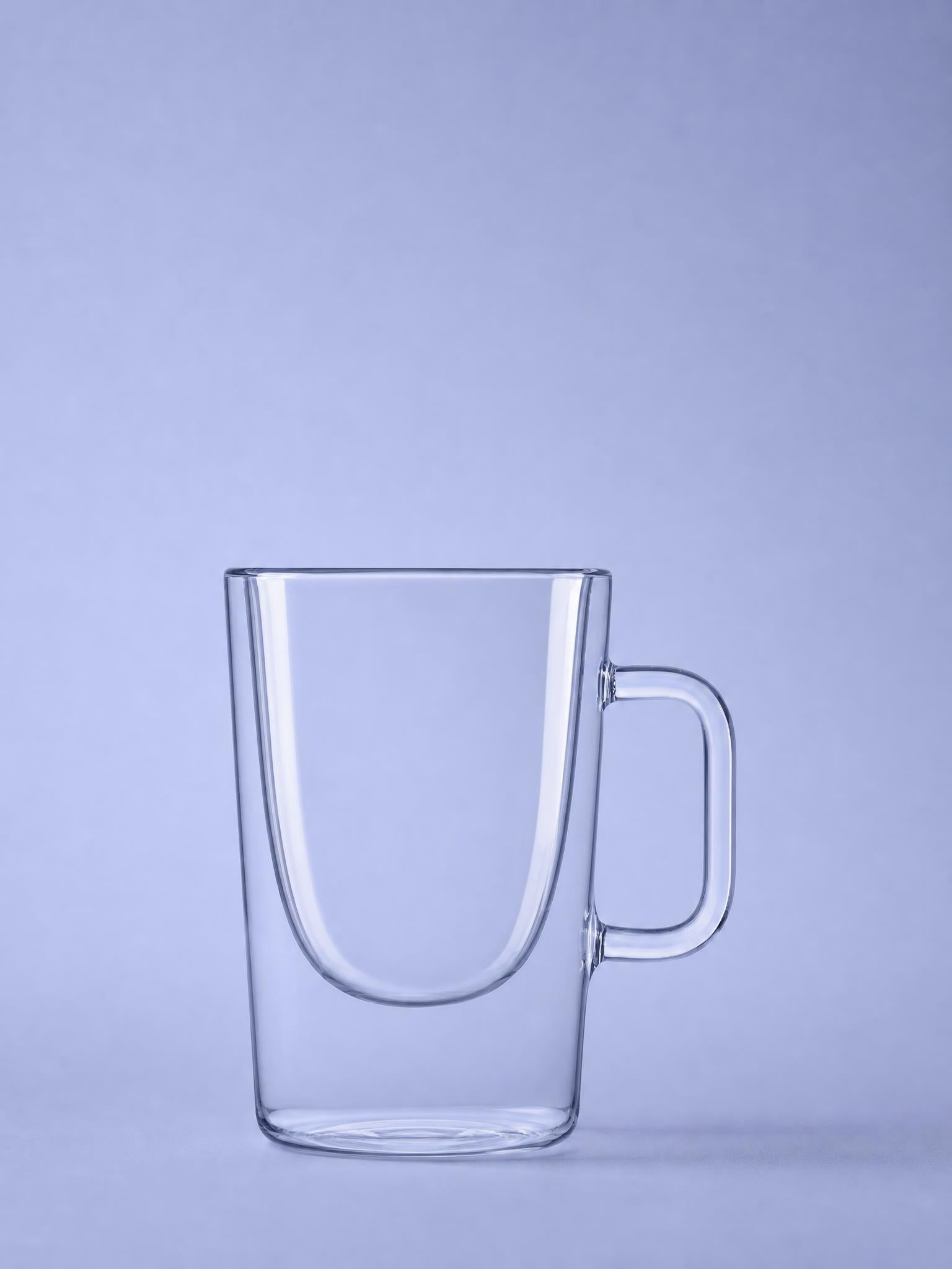 Luigi Bormioli Thermic Glass Verre à café 30 Cl Caffe Aroma - 2 Pièces
