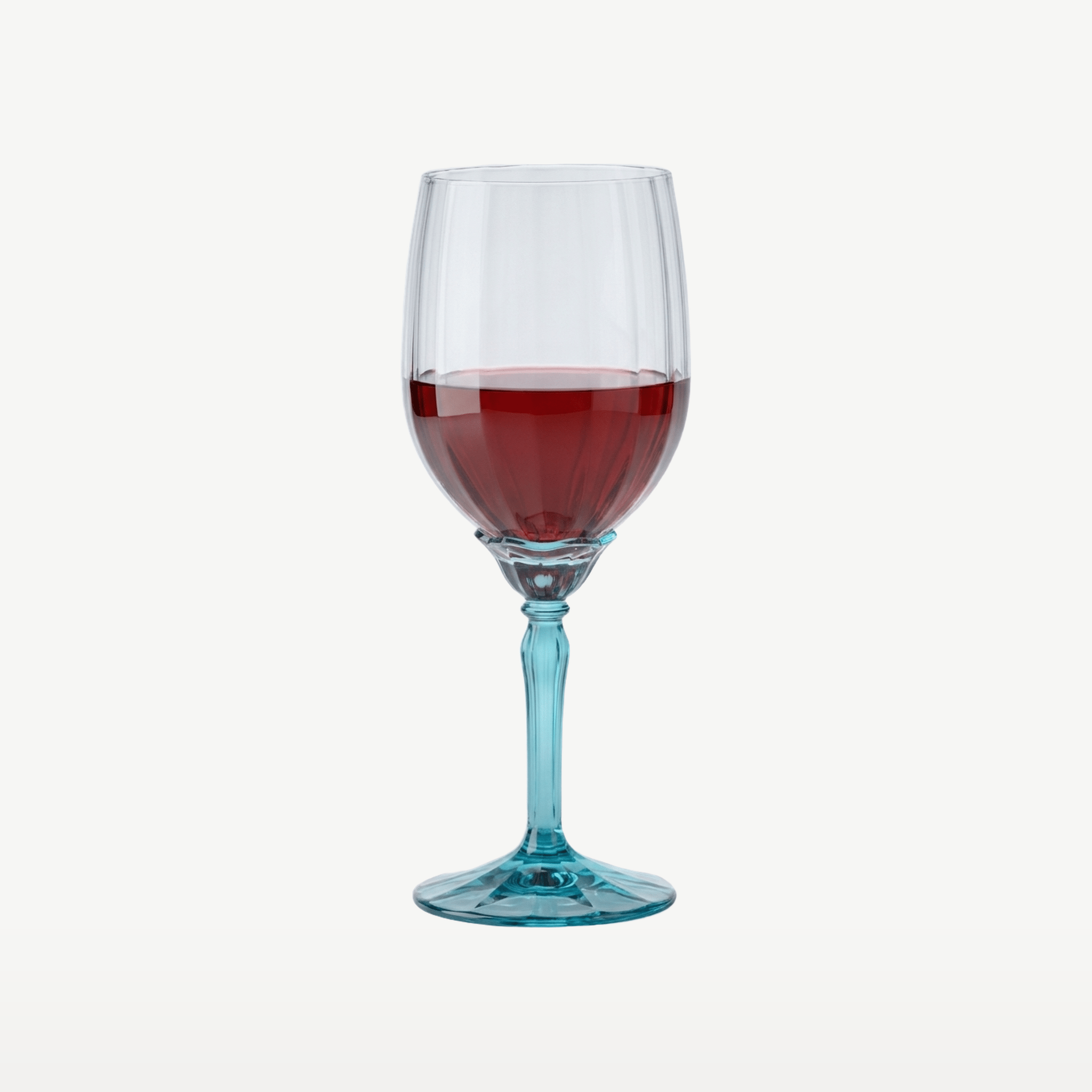 Bormioli Rocco Florian Wijnglas 38 Cl Blauw - 4 Stuks - Glazen.nl