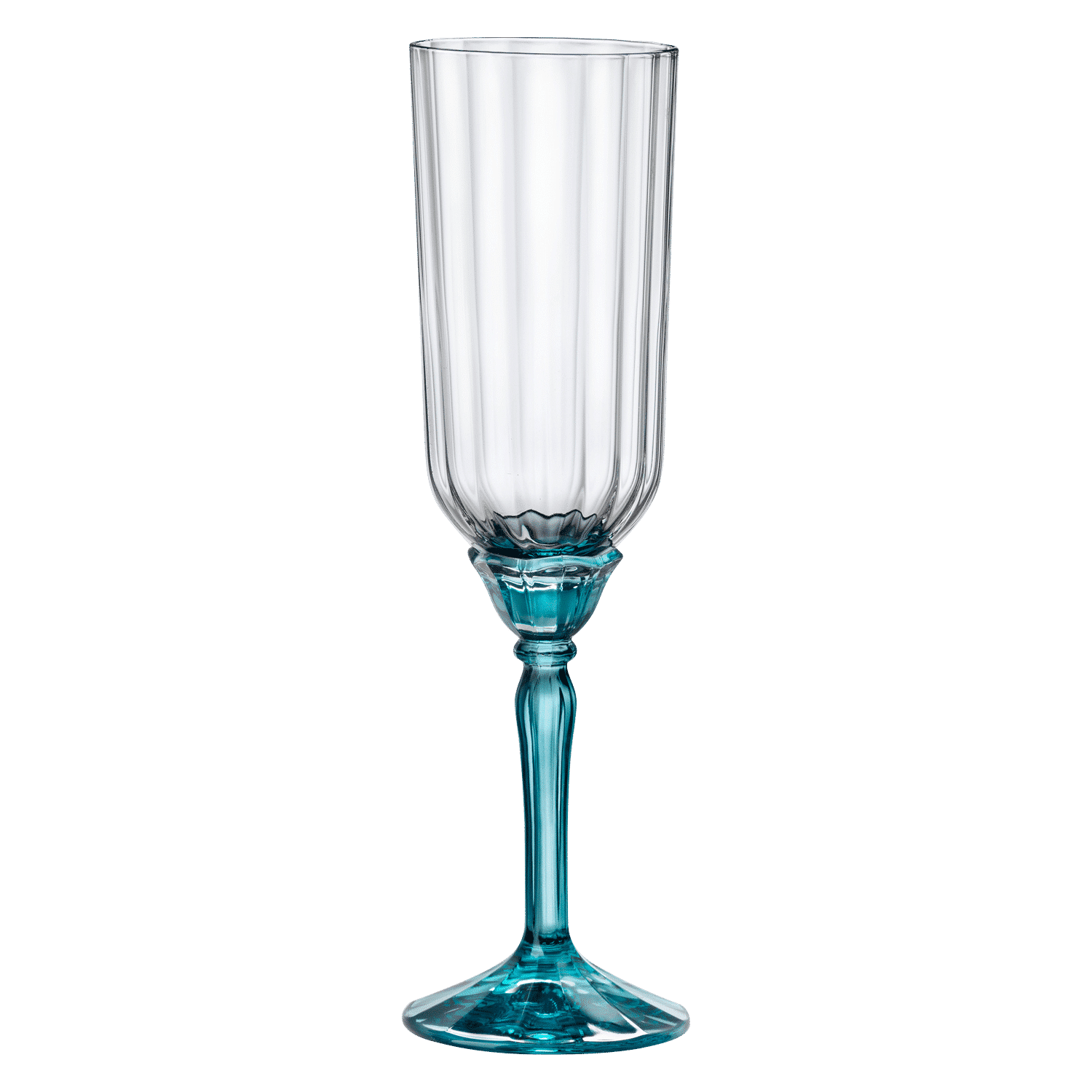 Bormioli Rocco Florian Champagneglas / Flute 21 Cl Blauw - 6 Stuks - Glazen.nl