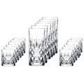 Service de verres RCR Melodia 18 pièces (long drink et tumbler)