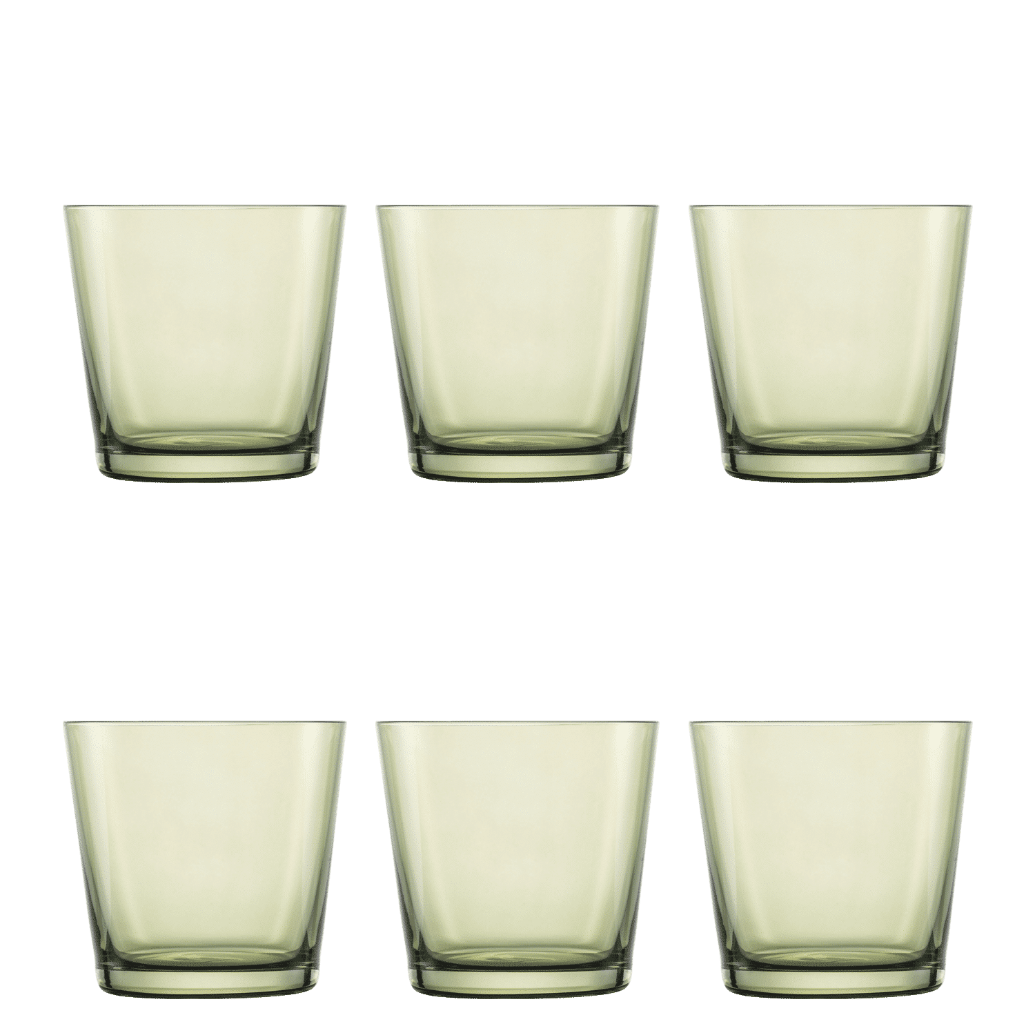 Zwiesel Glas Sonido Waterglas 36,7 cl Groen - 6 Stuks - Glazen.nl