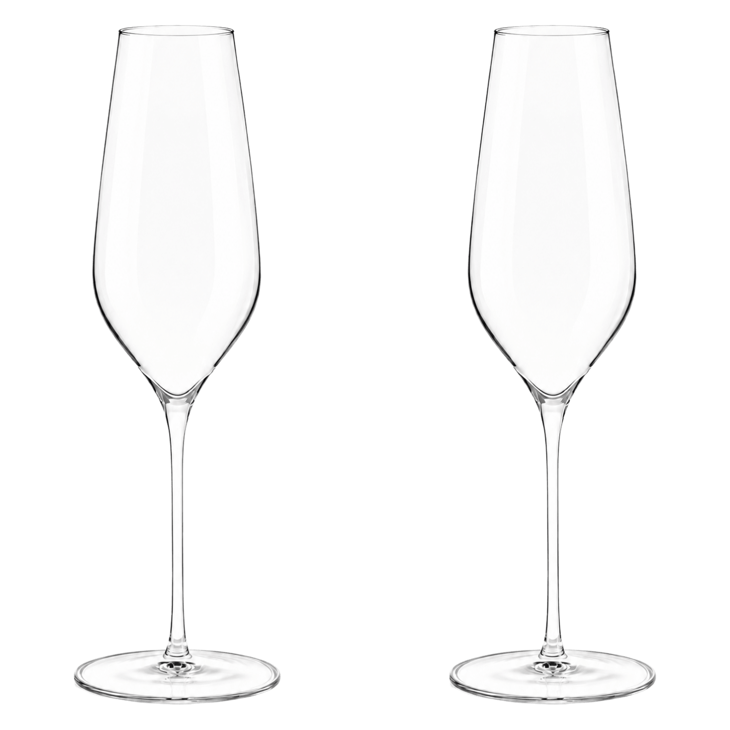 Paradox Cristalin Teseo Champagneglazen 30 Cl Handgemaakt - 2 Stuks - Glazen.nl