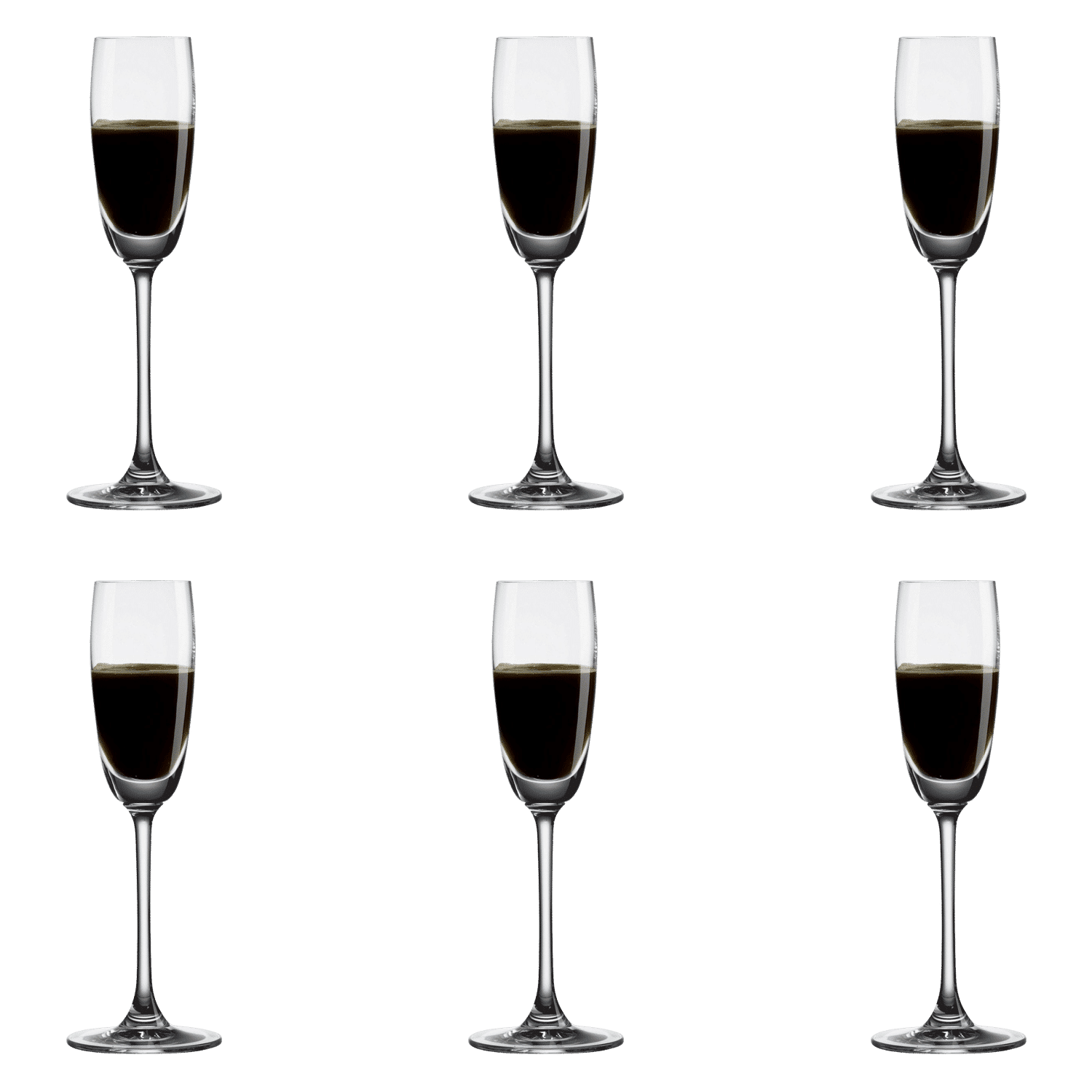 Nude Glass Pure Grappaglas 8 Cl - 6 Stuks - Glazen.nl