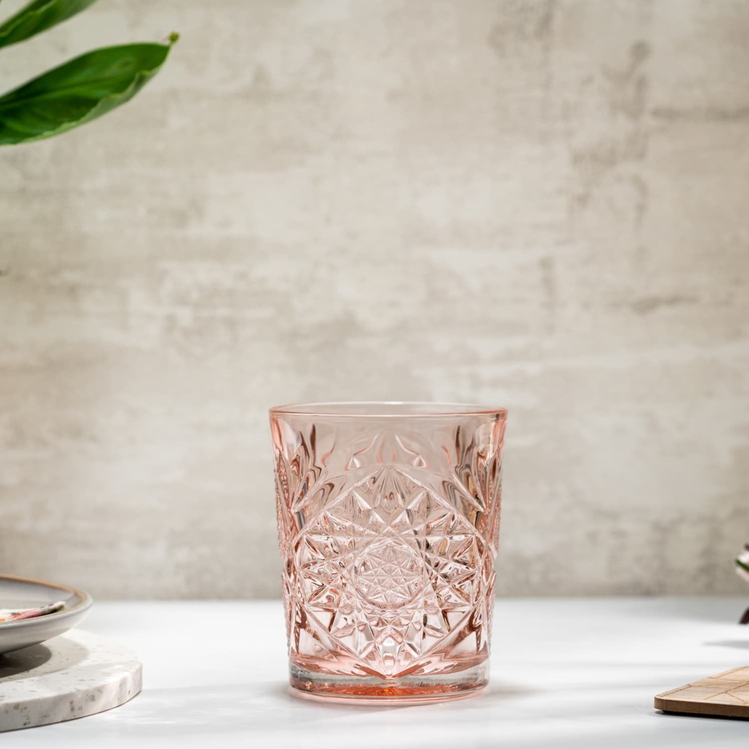 Onis Hobstar / ICON Tumbler 35 cl Licht Roze - 6 Stuks - Glazen.nl