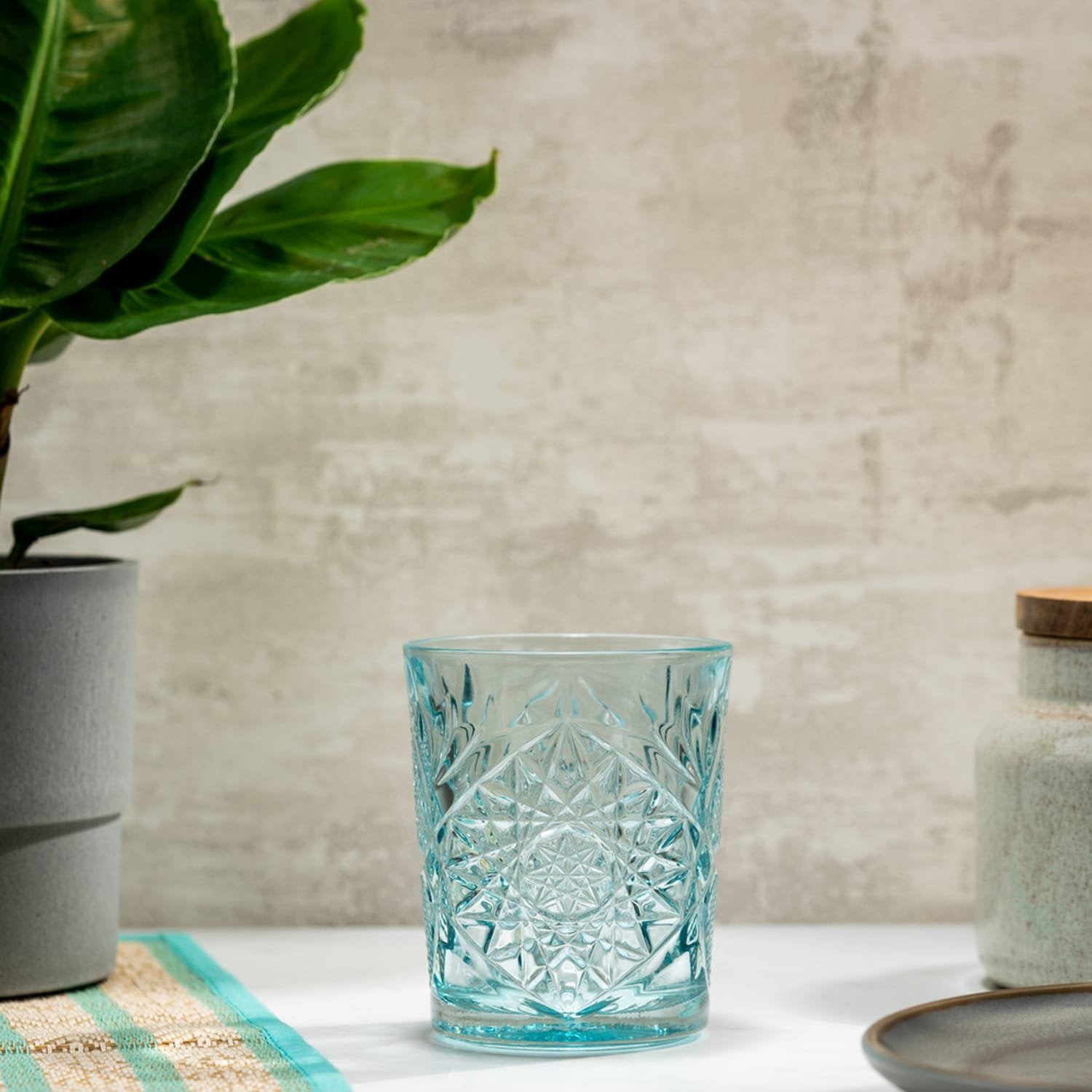 Onis Hobstar / Icon Tumbler 35 Cl Licht Blauw - 6 Stuks - Glazen.nl