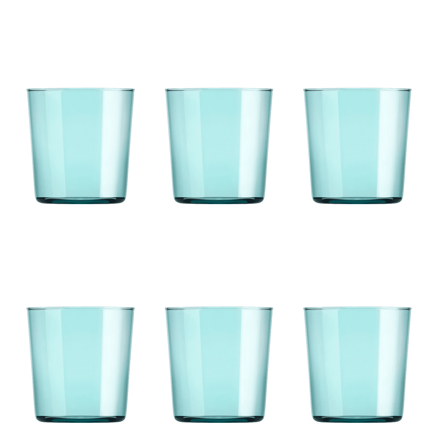 Onis Cidra Tumbler 37 Cl Blauw - 6 Stuks - Glazen.nl