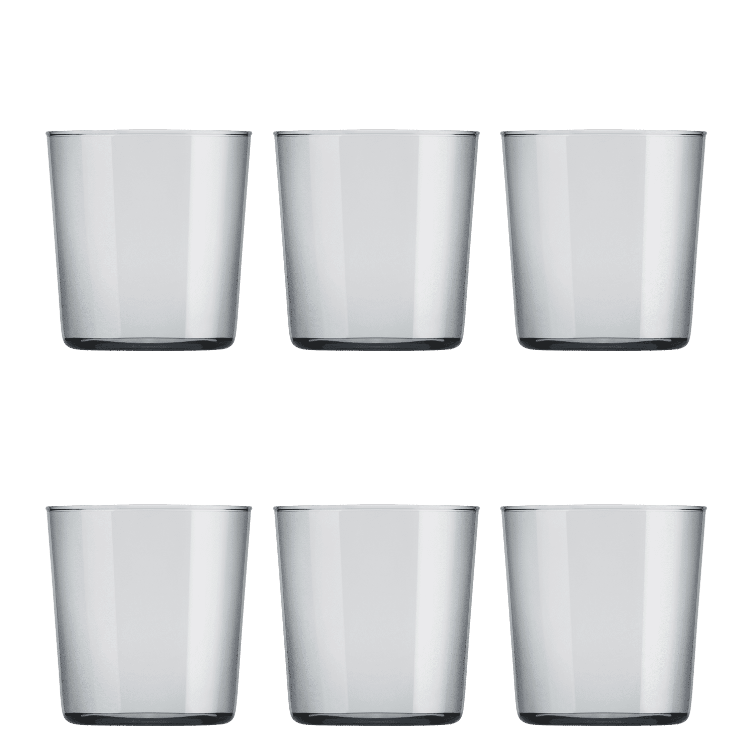 Onis Cidra Tumbler 37 Cl Grijs - 6 Stuks - Glazen.nl