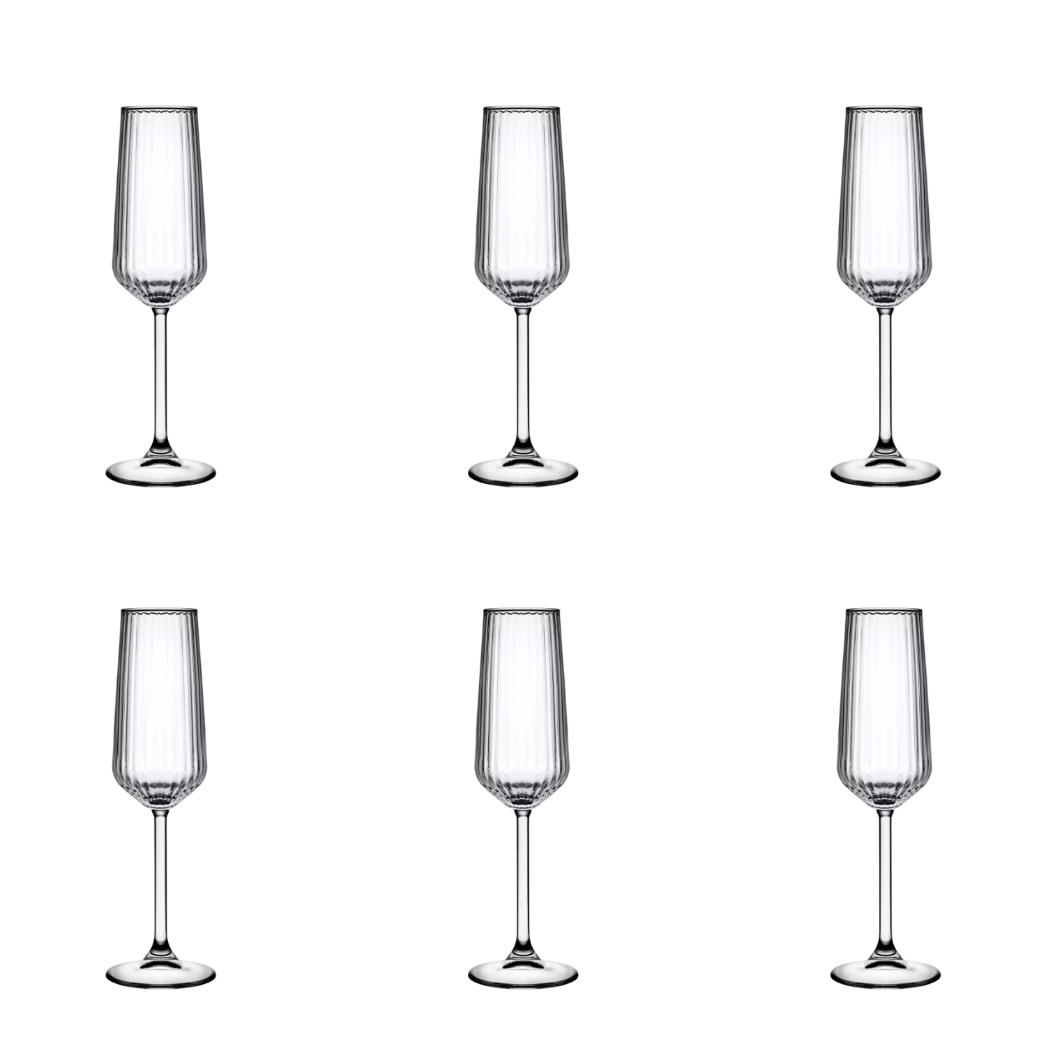 Pasabahce Allegra Focus Champagneglas 19.5 Cl - 6 Stuks