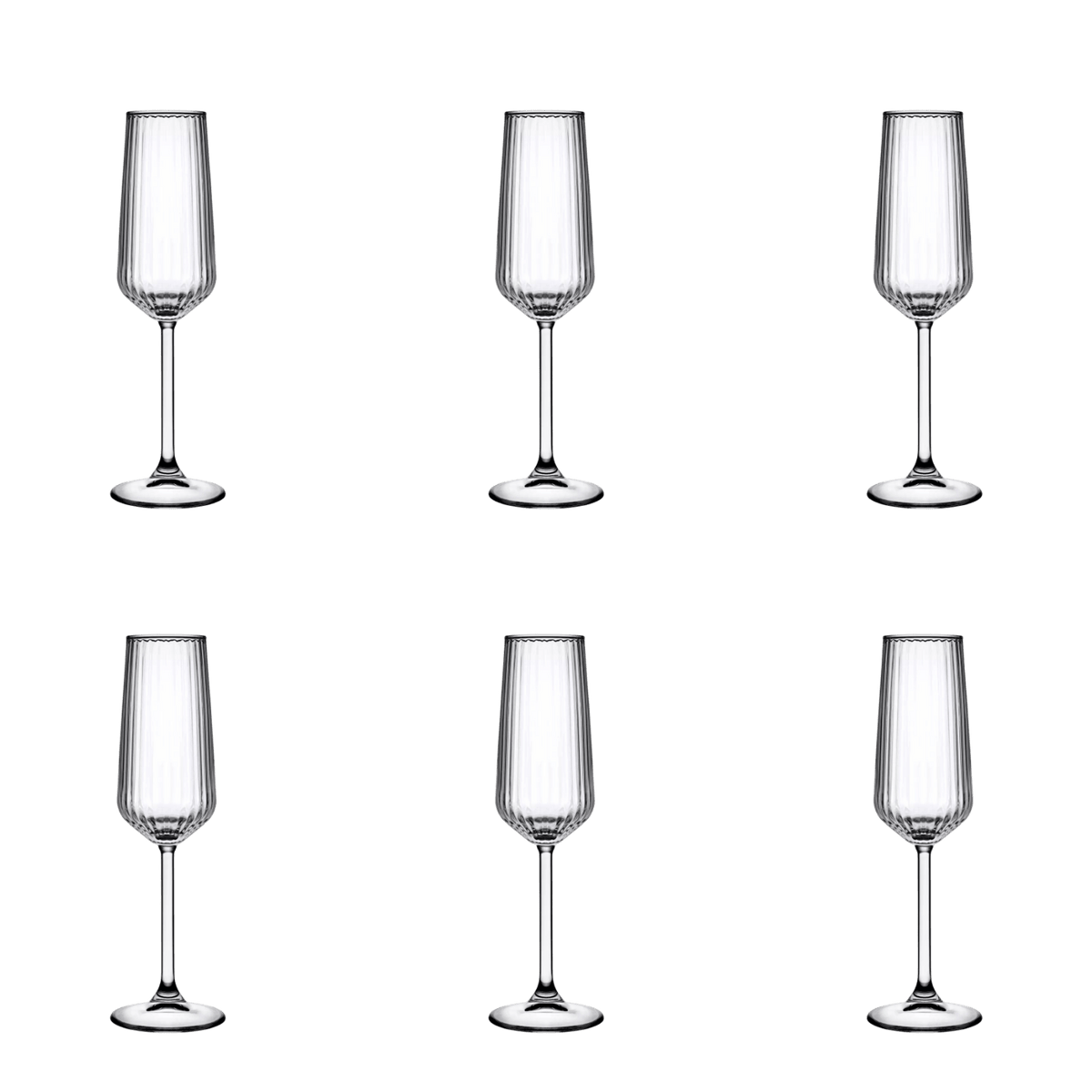 Pasabahce Allegra Focus Champagneglas 19.5 Cl - 6 Stuks - Glazen.nl
