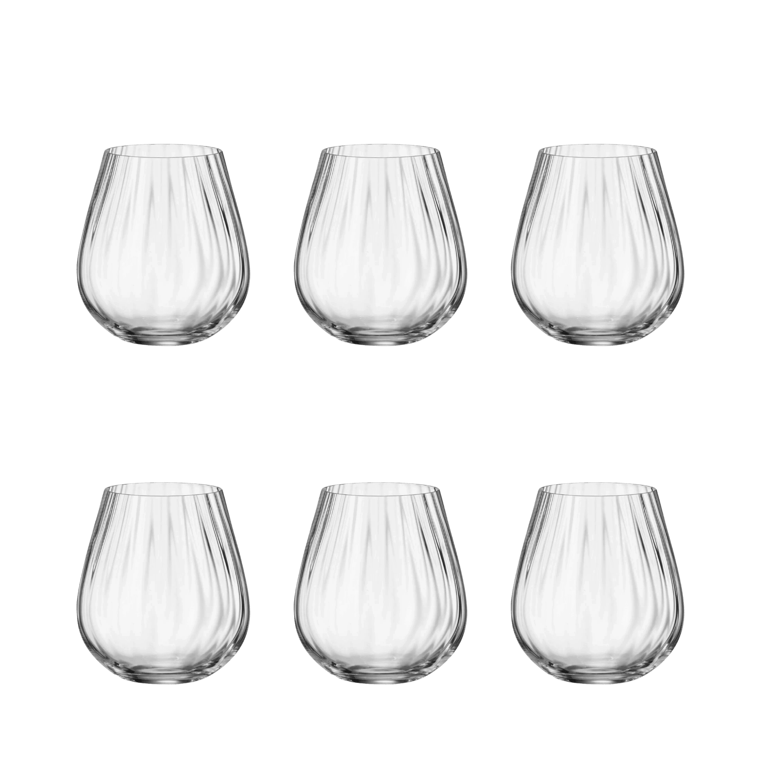 Nuform Optic Tumbler 38 Cl - 6 Stuks - Glazen.nl