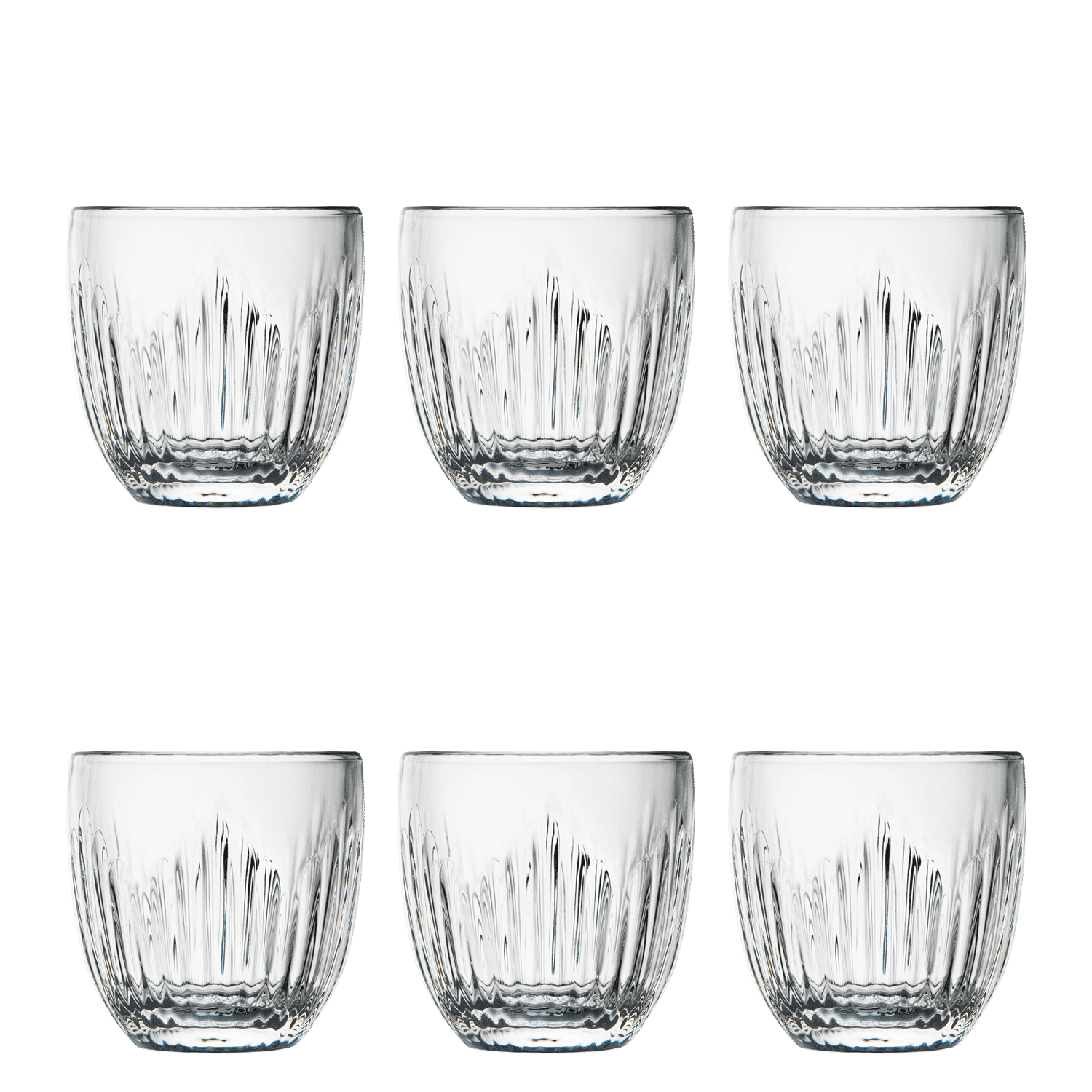 La Rochère Jeux D’Orgues Espressoglas 10 cl - 6 Stuks - Glazen.nl