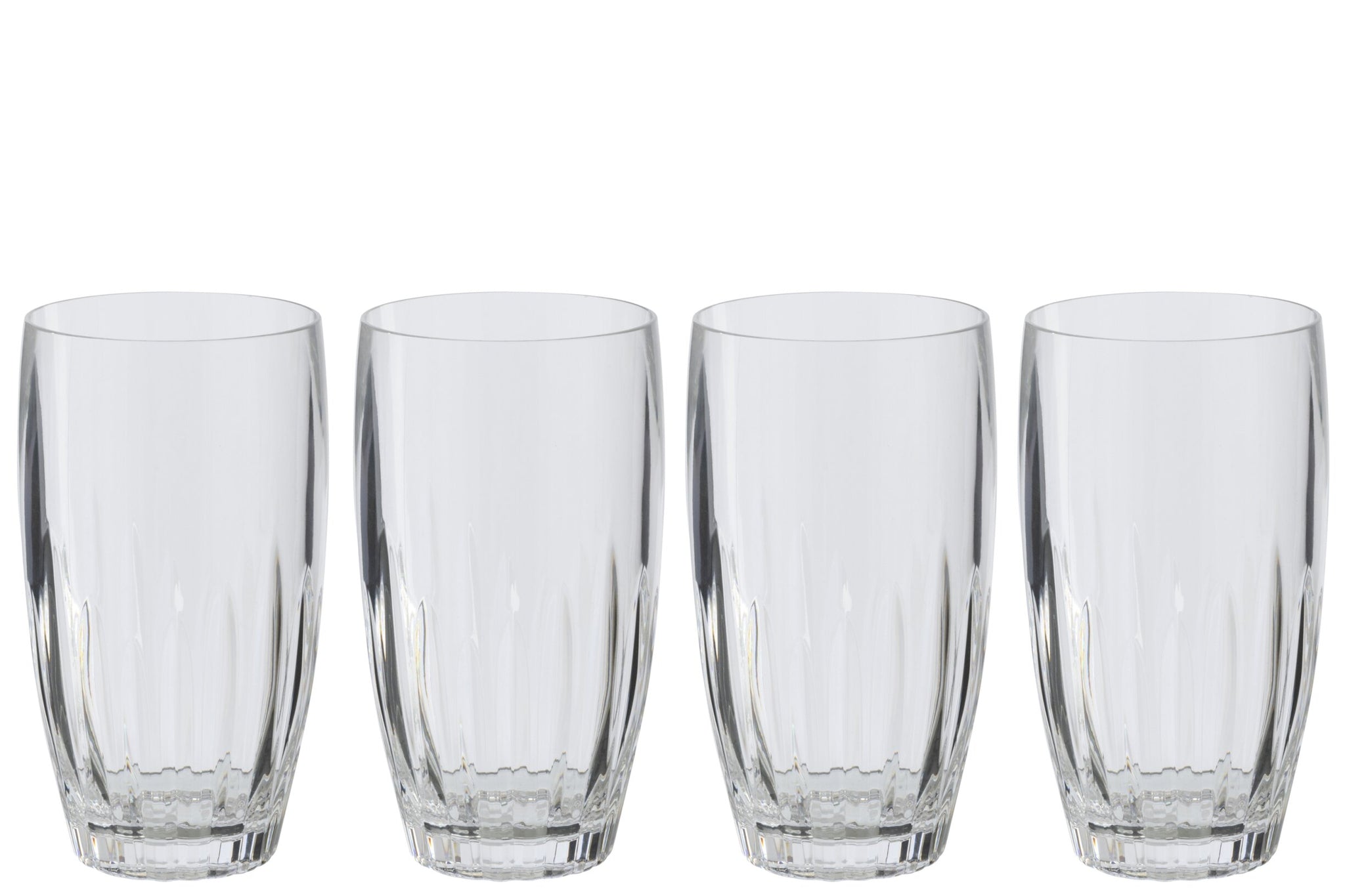 J-Line Verre à cocktail 68 Cl en acrylique transparent - 4 pièces