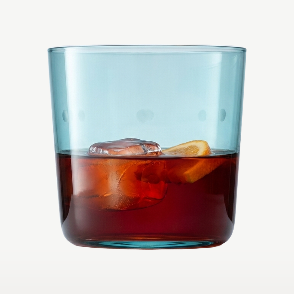 Polka Tumbler 420 ml Set van 4 Stuks Assorti - Glazen.nl