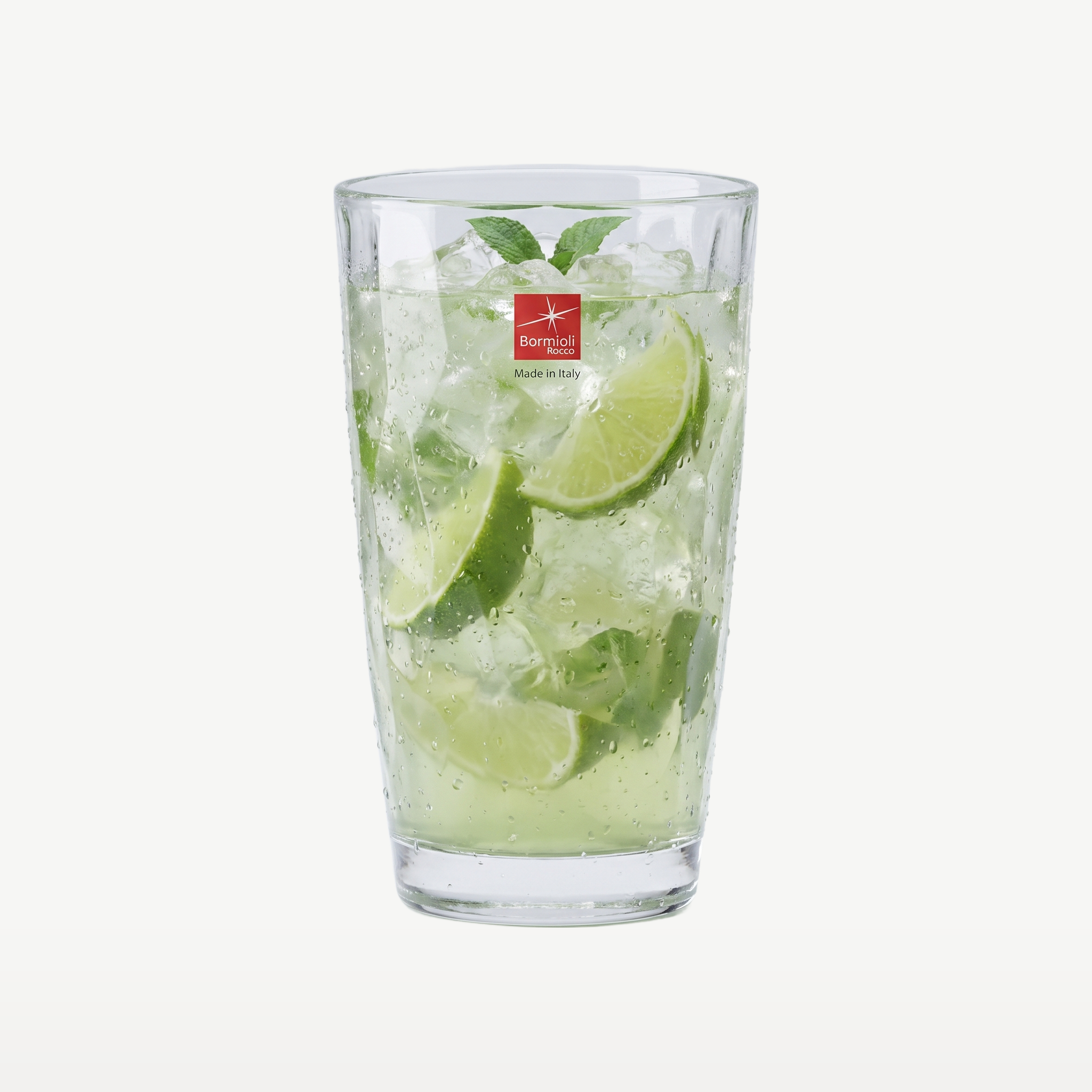 Bormioli Rocco Diamond Longdrinkglas 47 Cl gevuld met mojito