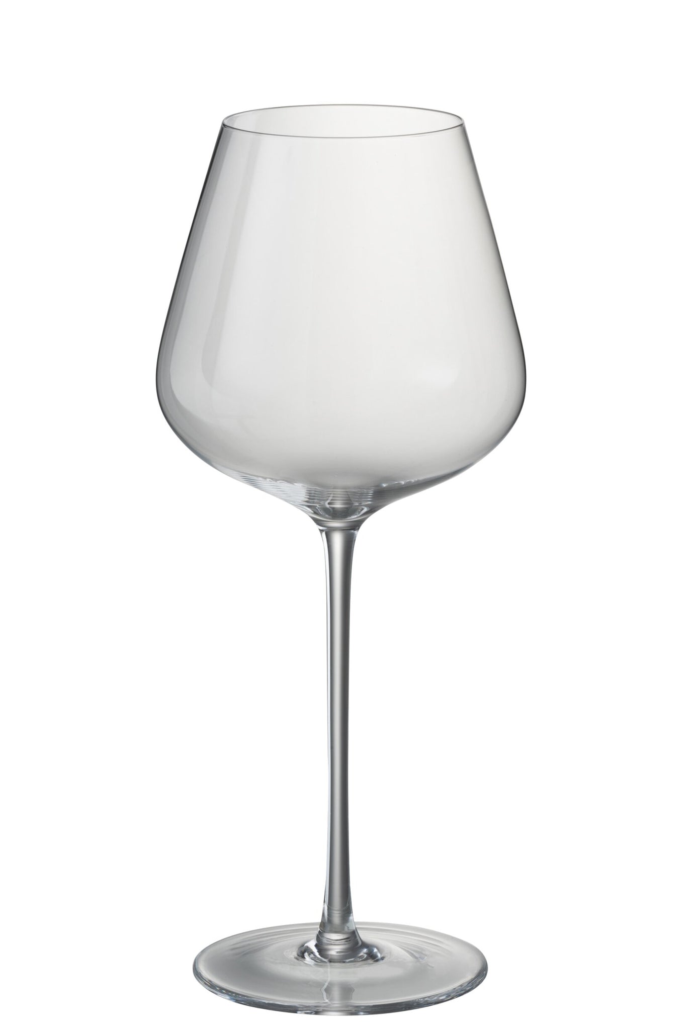 J-Line verre à vin rouge large transparent