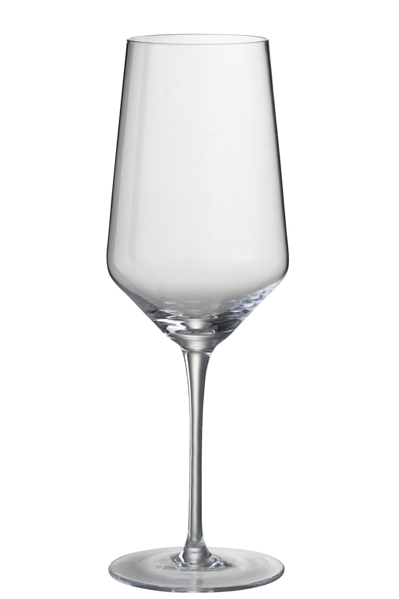 J-Line Verre à vin rouge Leo transparent