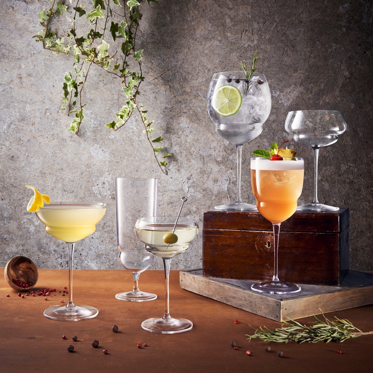 Luigi Bormioli Backdoor'20S Cocktailglas 25 Cl Hemingway Special - 6 Stuks - Glazen.nl