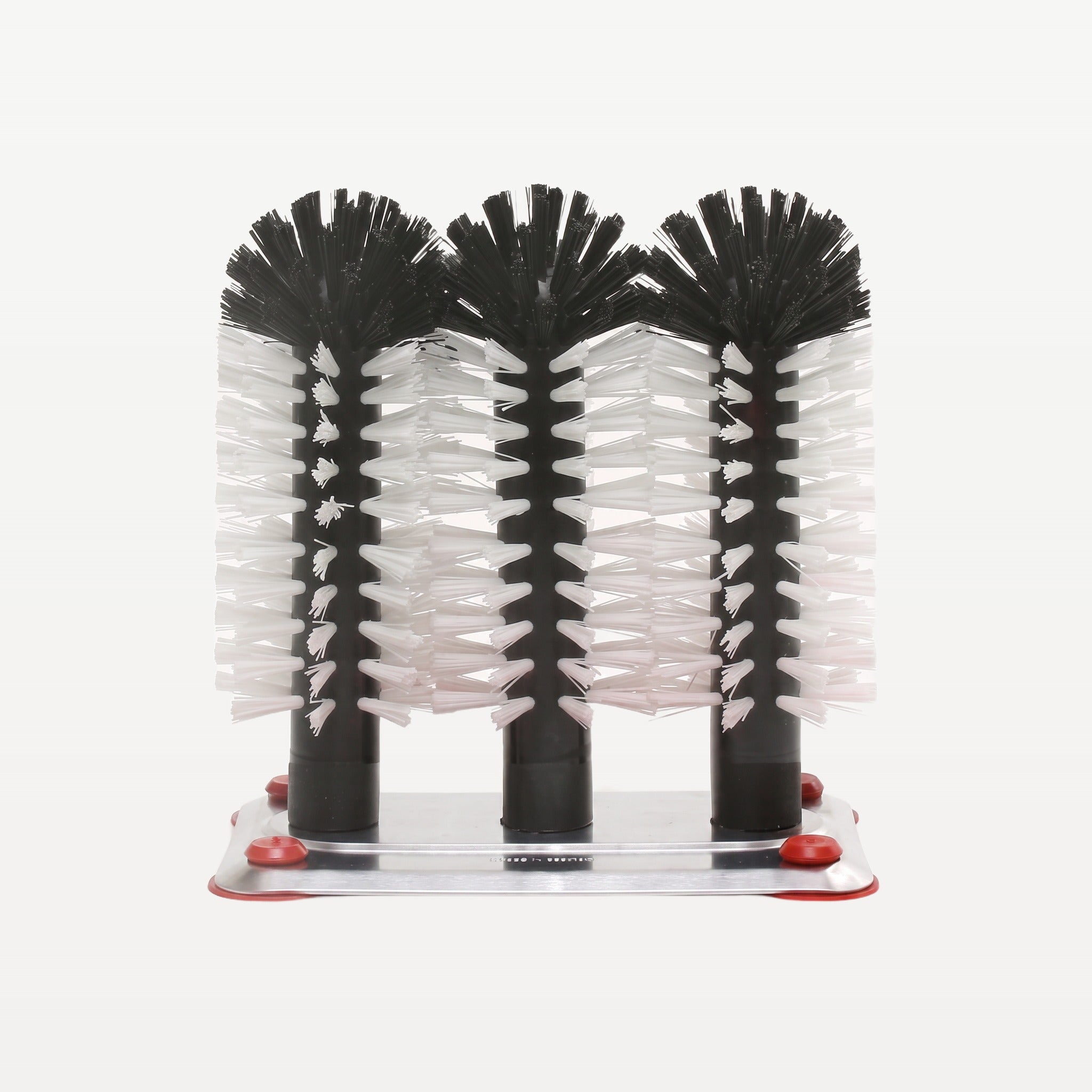 Bar Professional Glazenspoeler Borstelset Aluminium 3-Delig