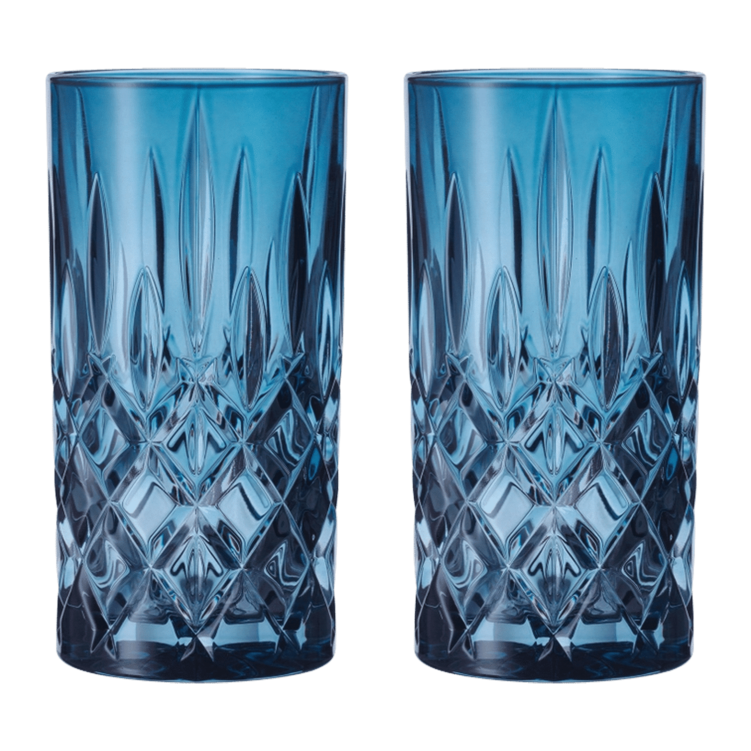 Nachtmann Noblesse Longdrinkglas 39,5 Cl Blauw - 2 Stuks - Glazen.nl