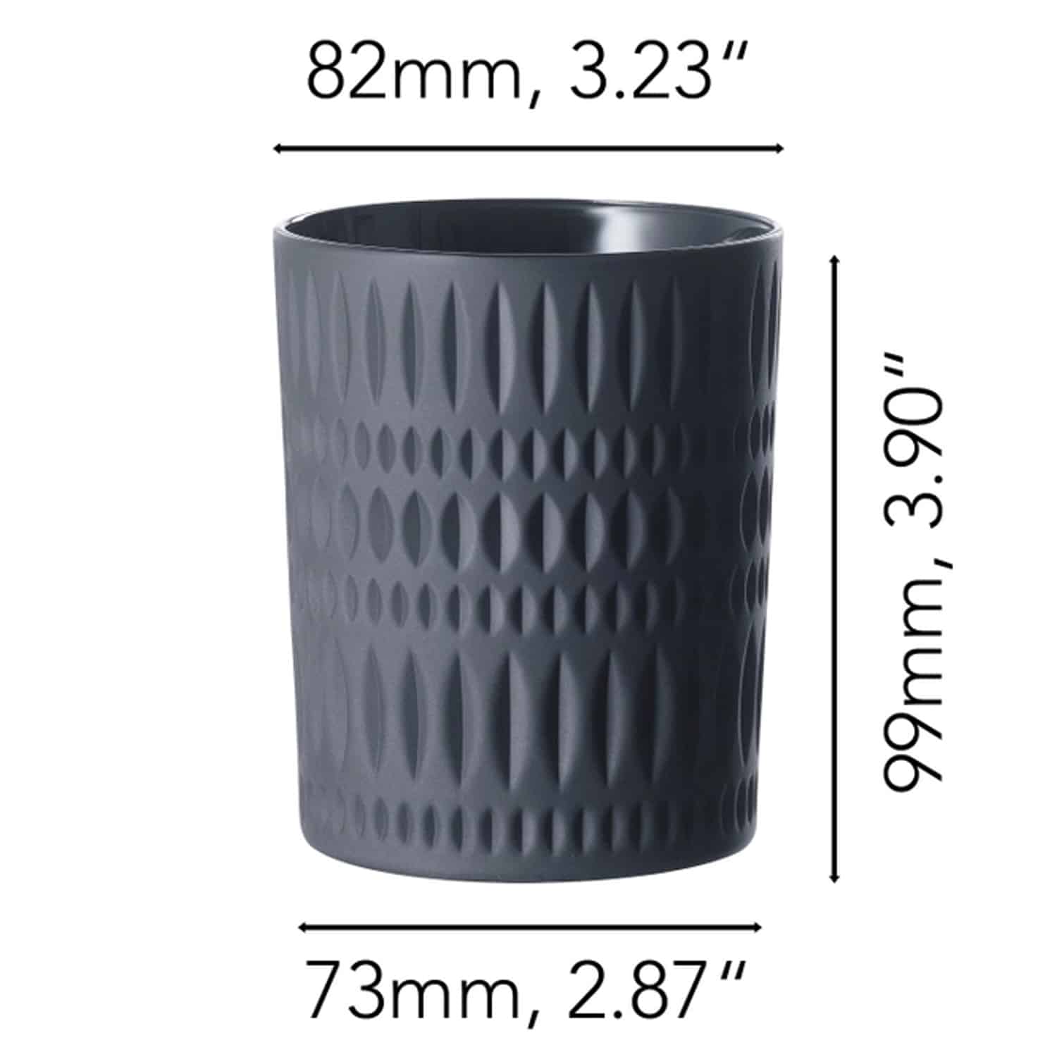Nachtmann Ethno Tumbler 30,4 Cl Zwart - 12 Stuks - Glazen.nl