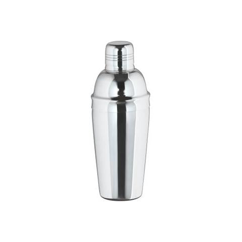 Driedelige cocktailshaker roestvrij staal 700 ml