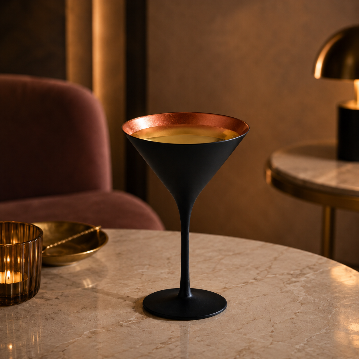 Stölzle Lausitz Elements Cocktailglas 24 Cl Zwart - 6 Stuks
