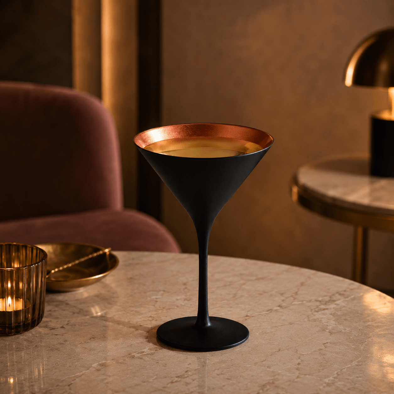 Stölzle Lausitz Elements Cocktailglas 24 Cl Zwart - 6 Stuks - Glazen.nl