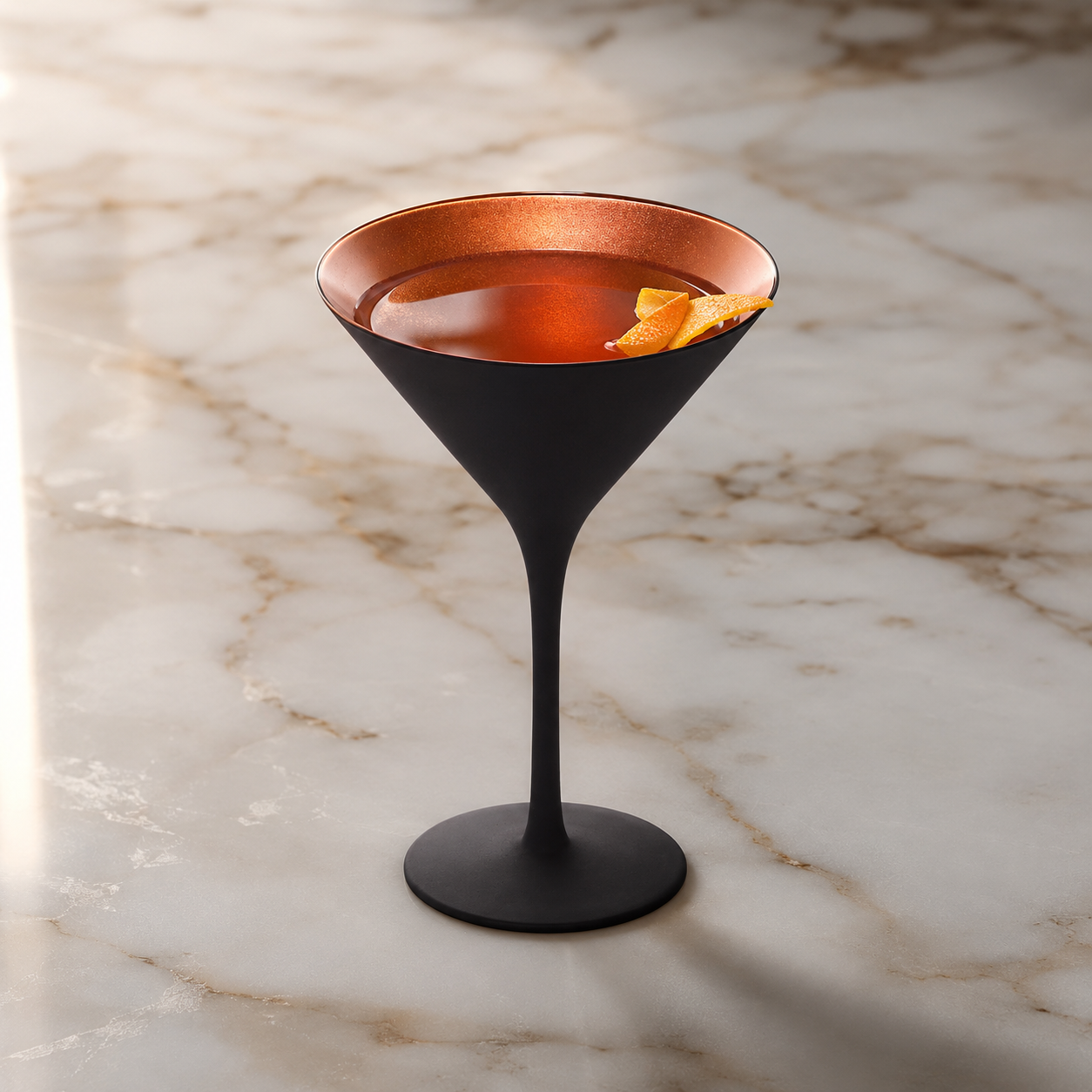 Stölzle Lausitz Elements Cocktailglas 24 Cl Zwart - 6 Stuks