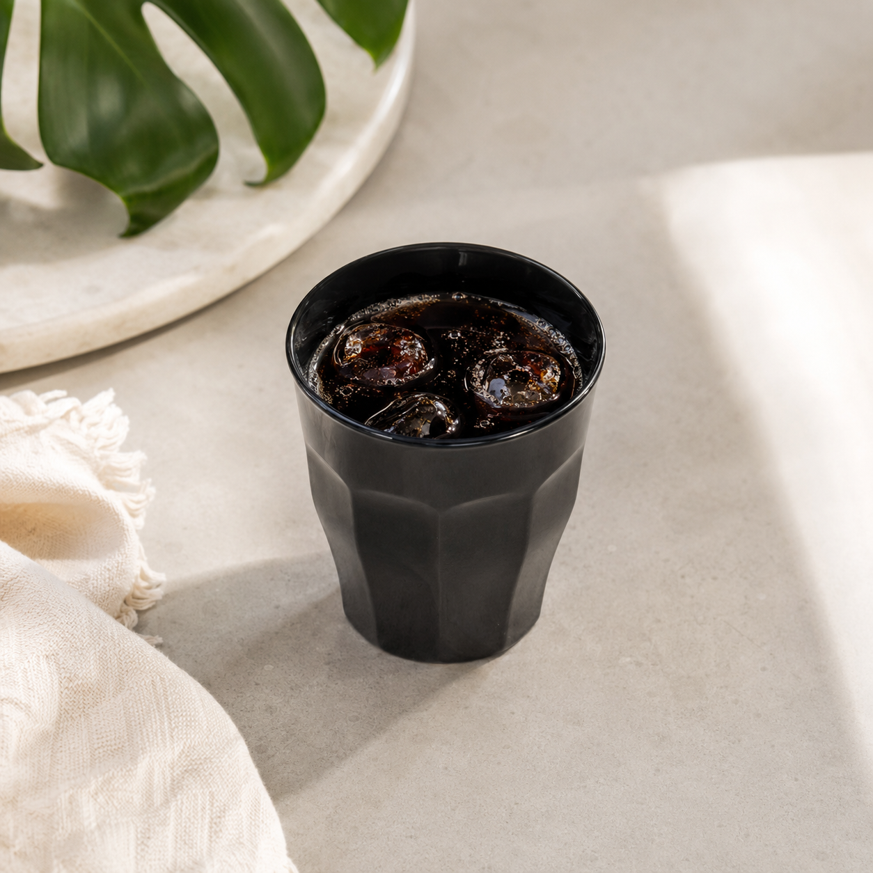 Duralex Picardie Tumbler 25 Cl Zwart - 6 Stuks