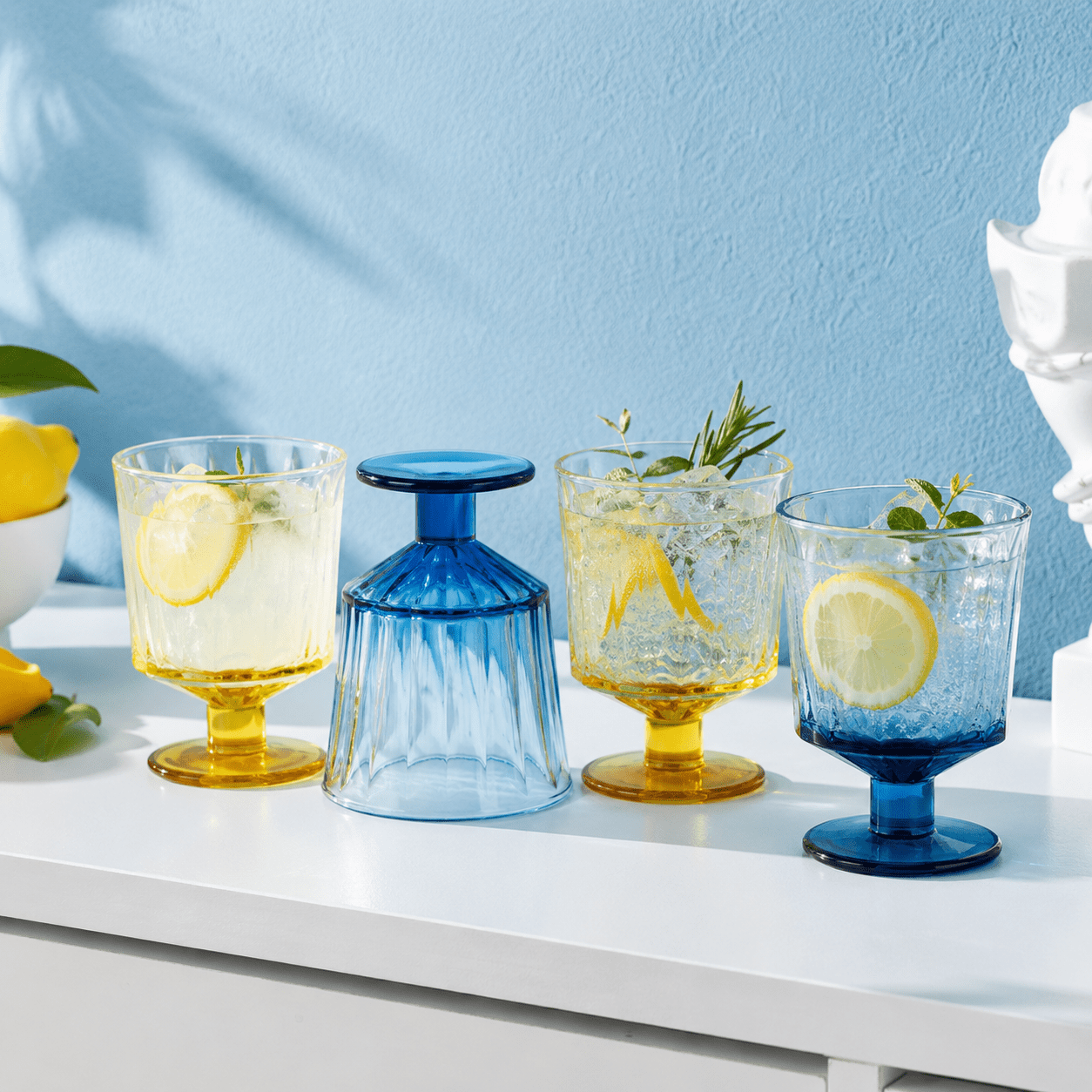 La Rochere Wijnglas 2x2 Kleuren 26 Cl - 4 Stuks - Glazen.nl